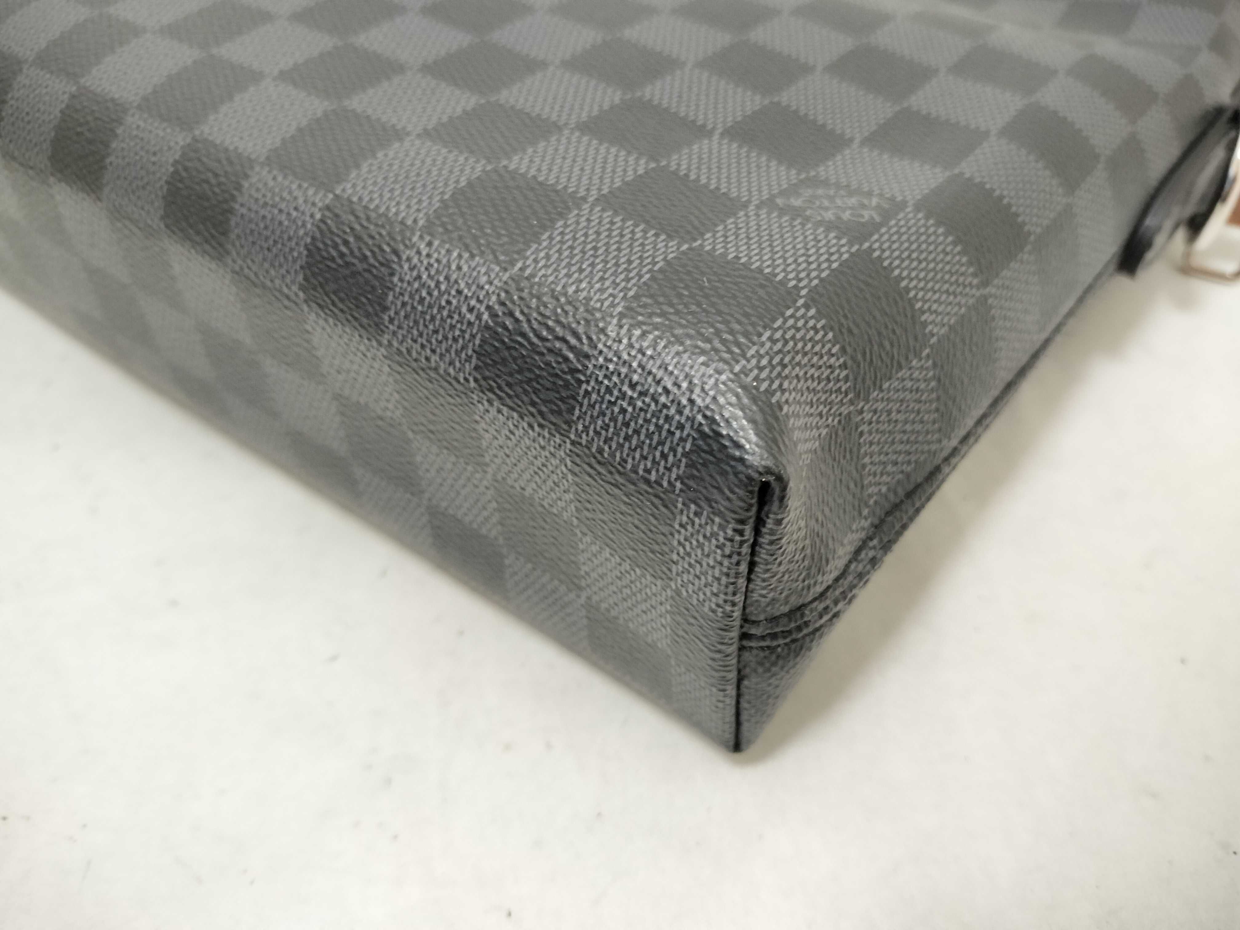 Damier Graphite Port Document Jour N48260 Business Bag — view 8