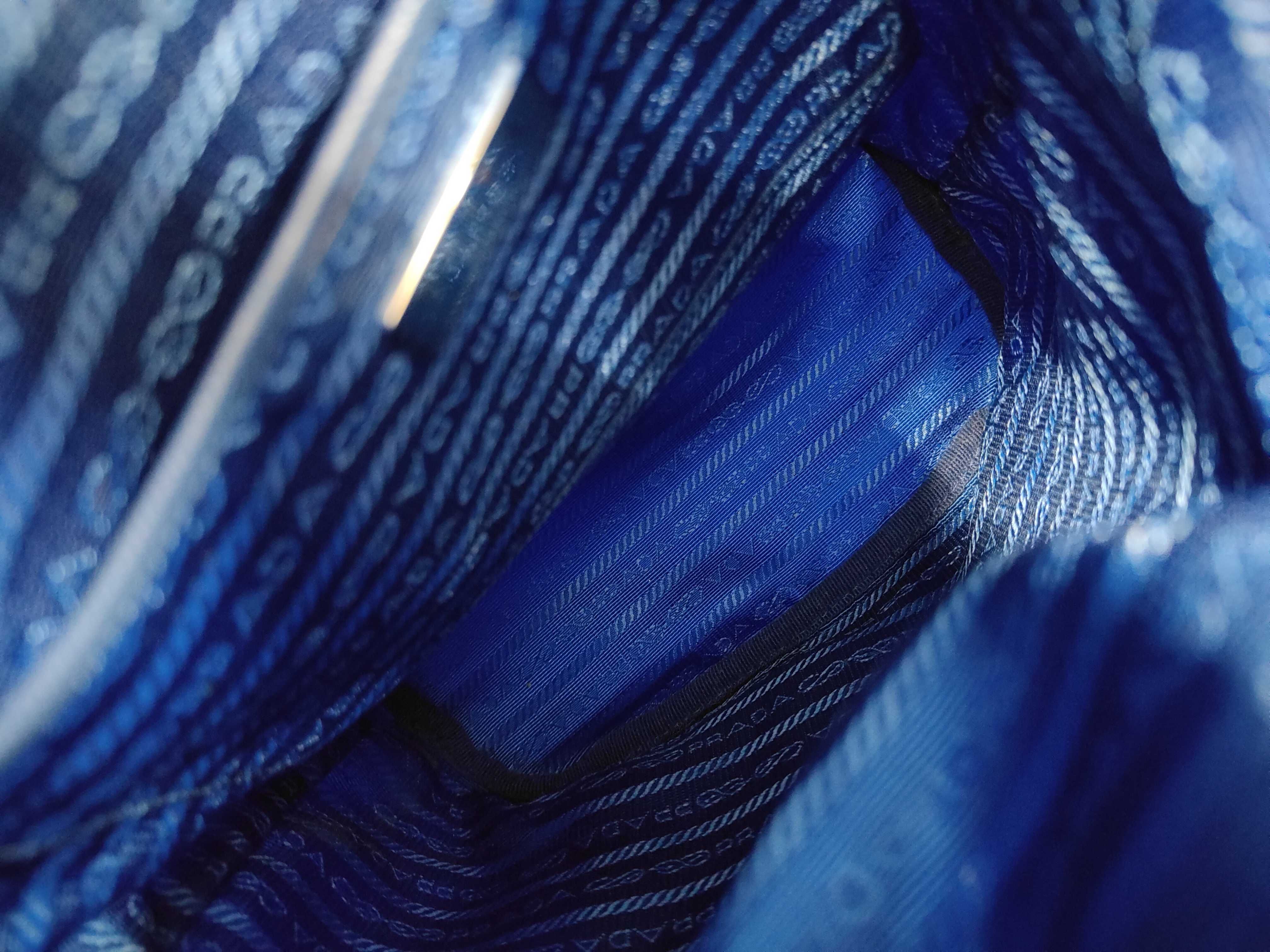 BZ0025 Nylon Mini Backpack, Blue Backpack — view 11