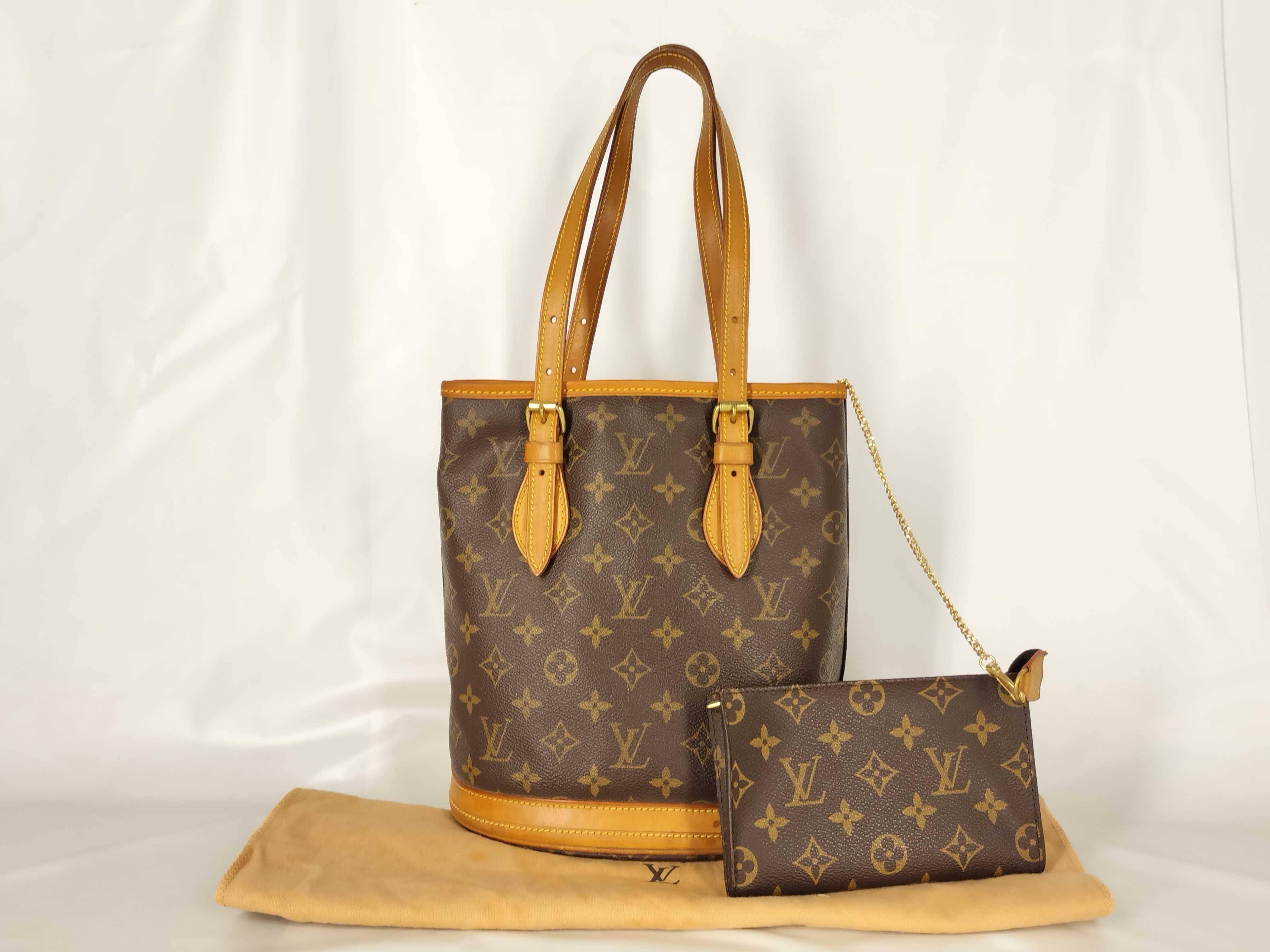 Monogram M42238 Petite Bucket Handbag
