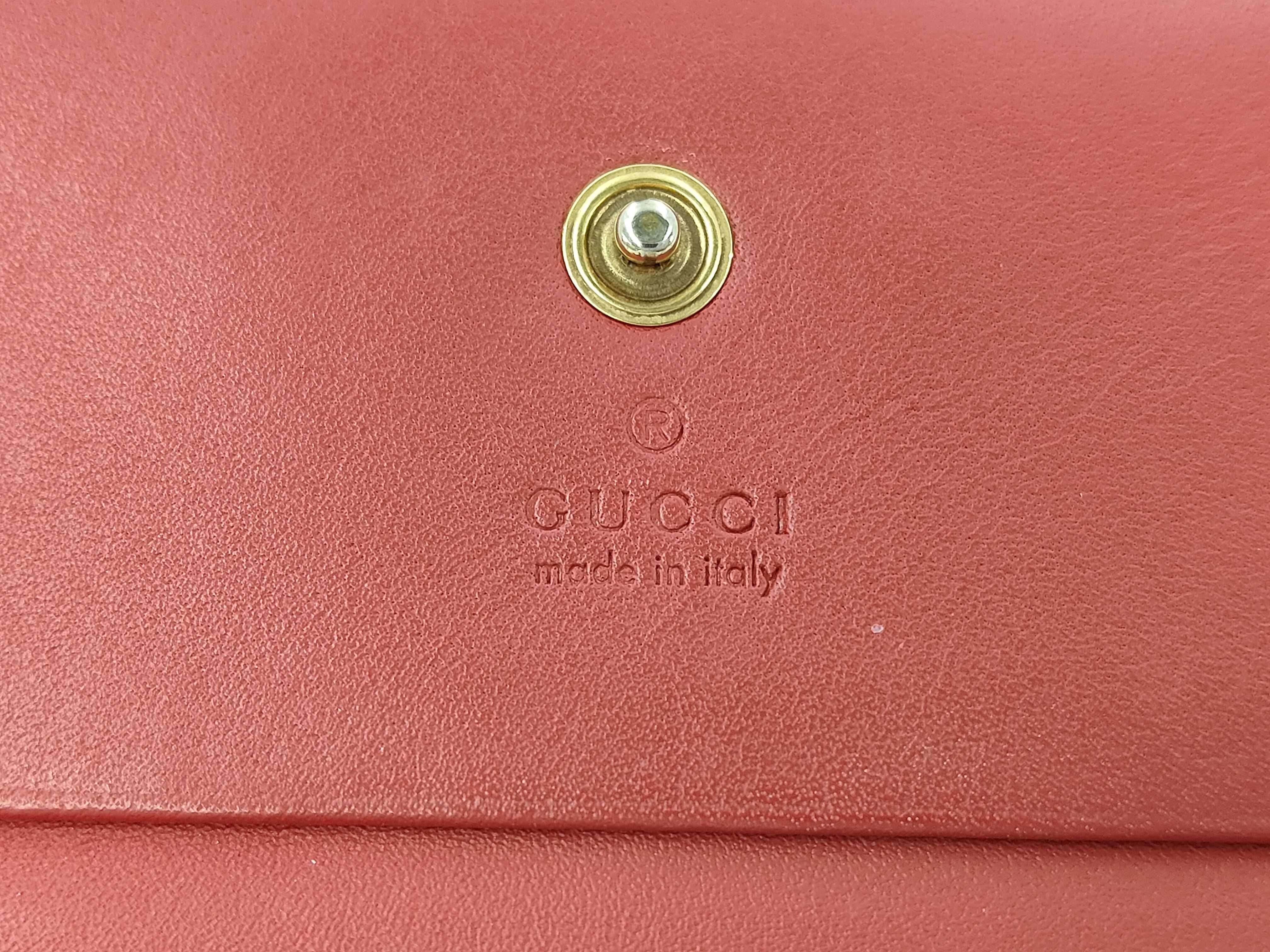 GG Supreme Cherry Compact Wallet, Model Number 476050 (Bag) — view 8
