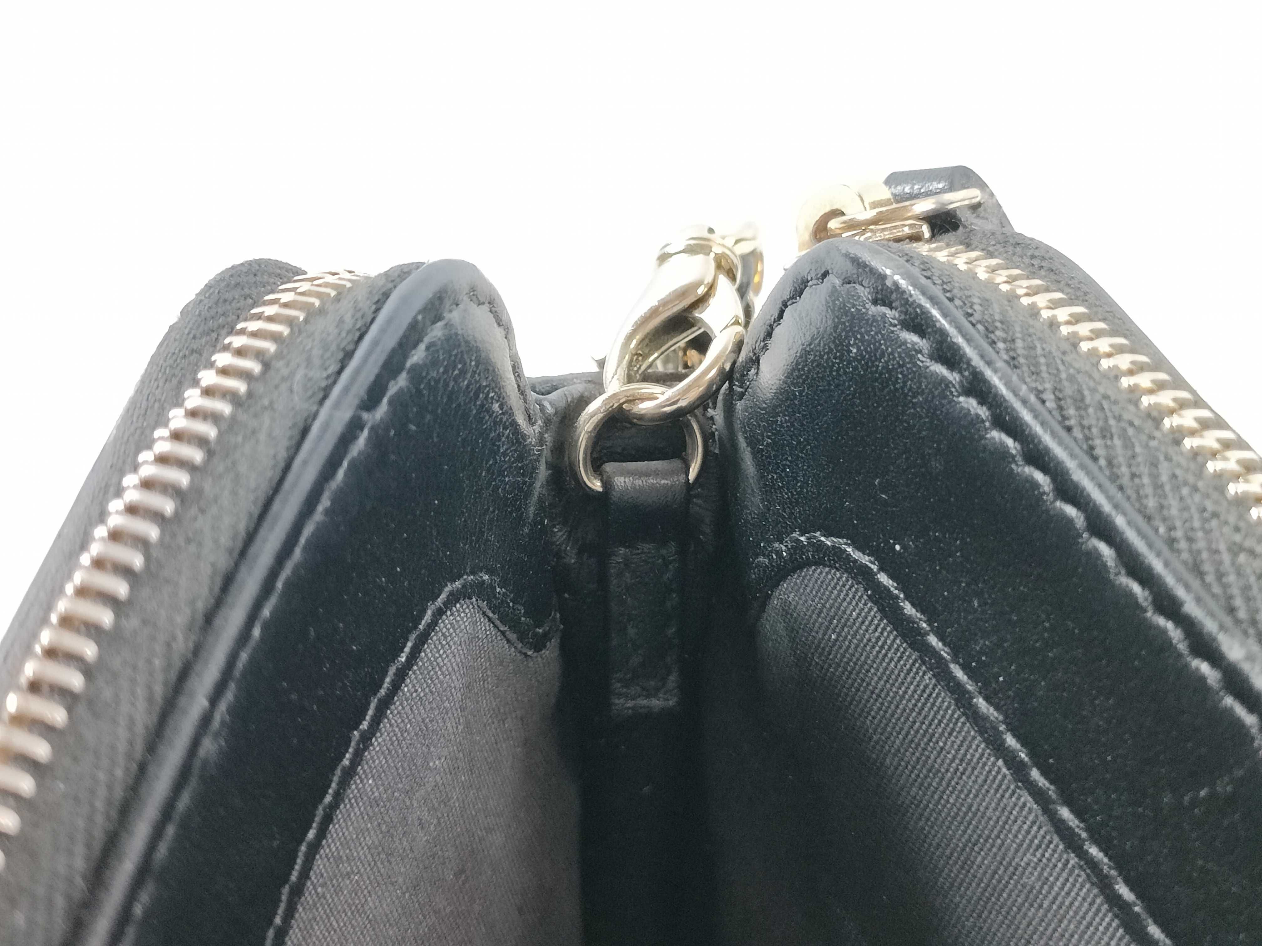 Caviar Skin CC Filigree Chain Wallet Shoulder Bag — view 12