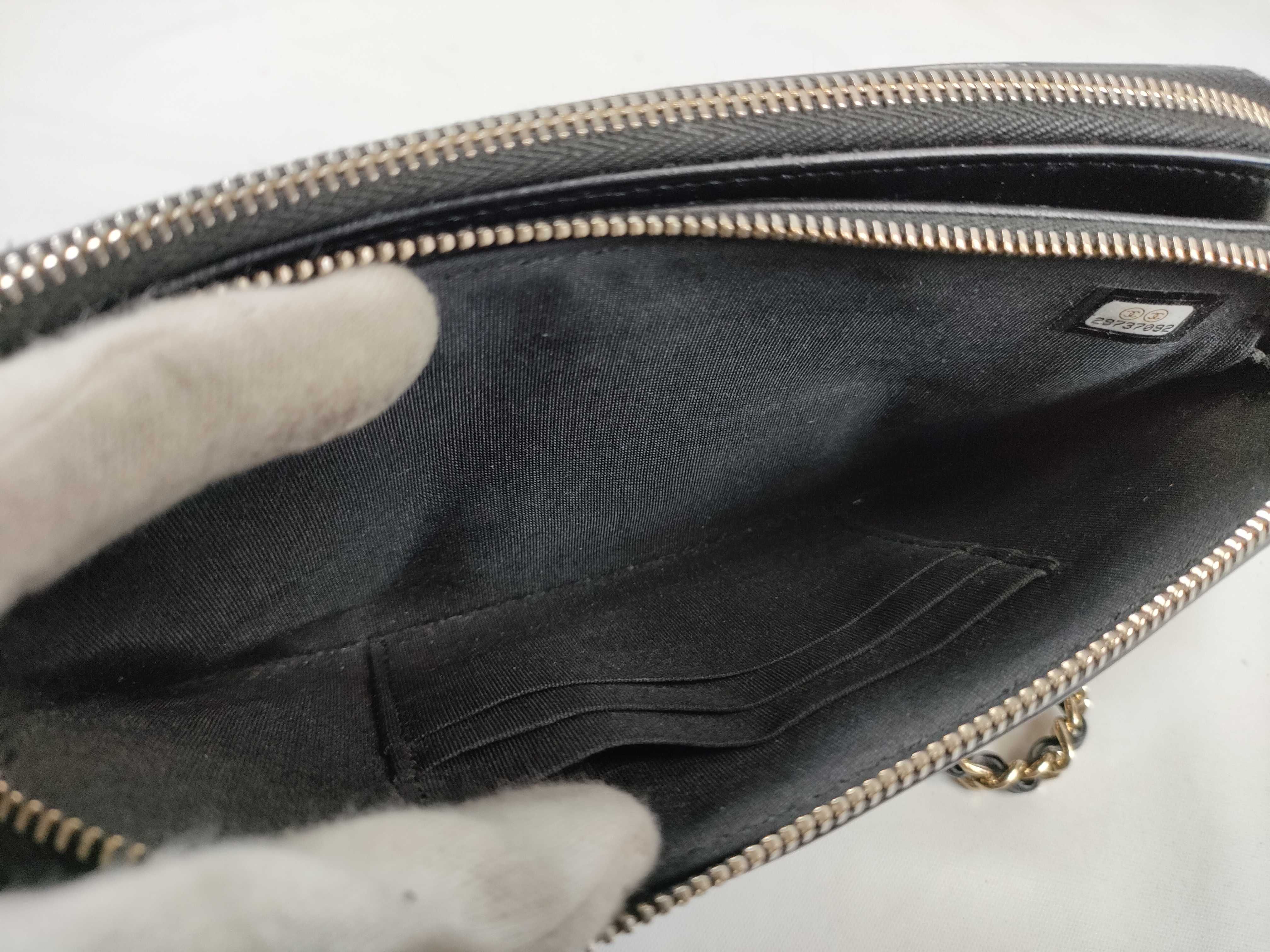 Caviar Skin CC Filigree Chain Wallet Shoulder Bag — view 7
