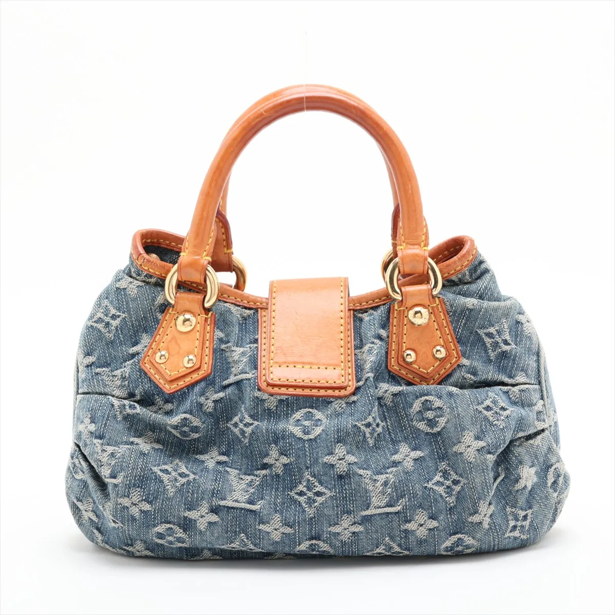 Monogram Denim Pleaty M95020 VI0066 Blue Family Sale — view 2