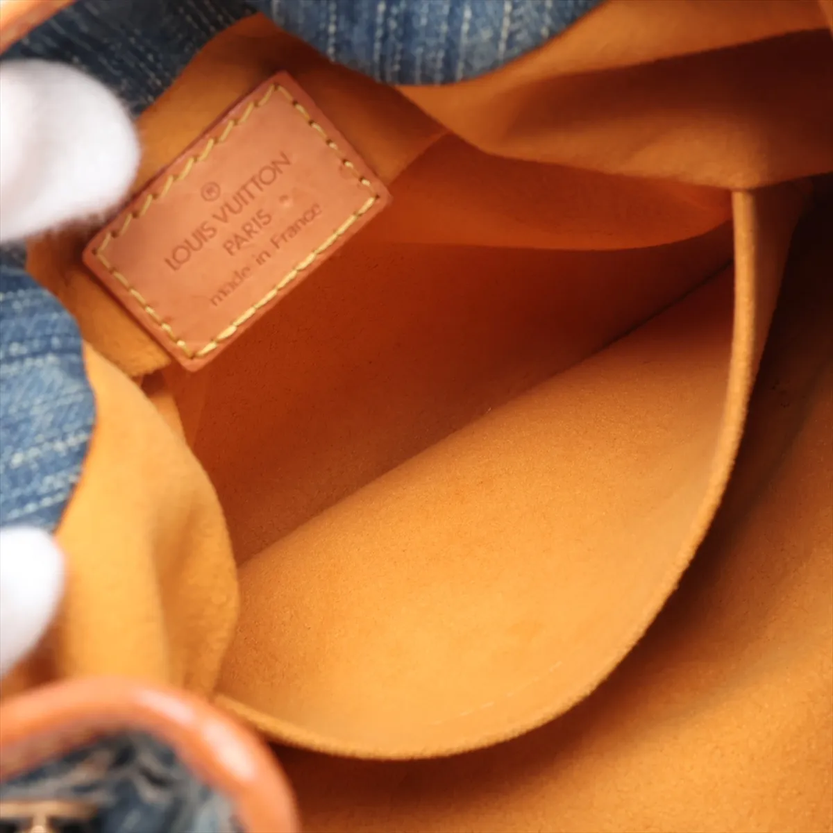 Monogram Denim Pleaty M95020 VI0066 Blue Family Sale — view 8