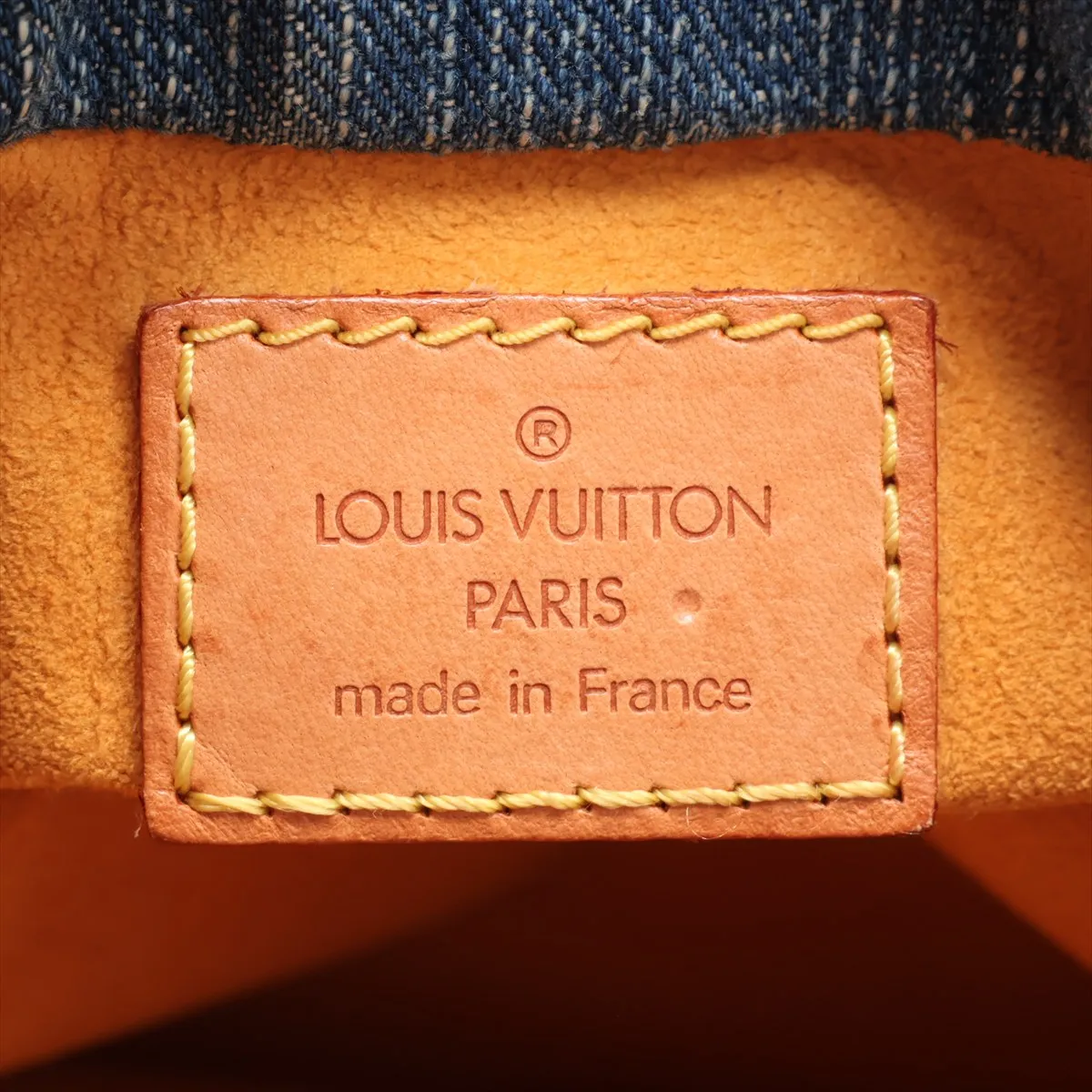 Monogram Denim Pleaty M95020 VI0066 Blue Family Sale — view 9