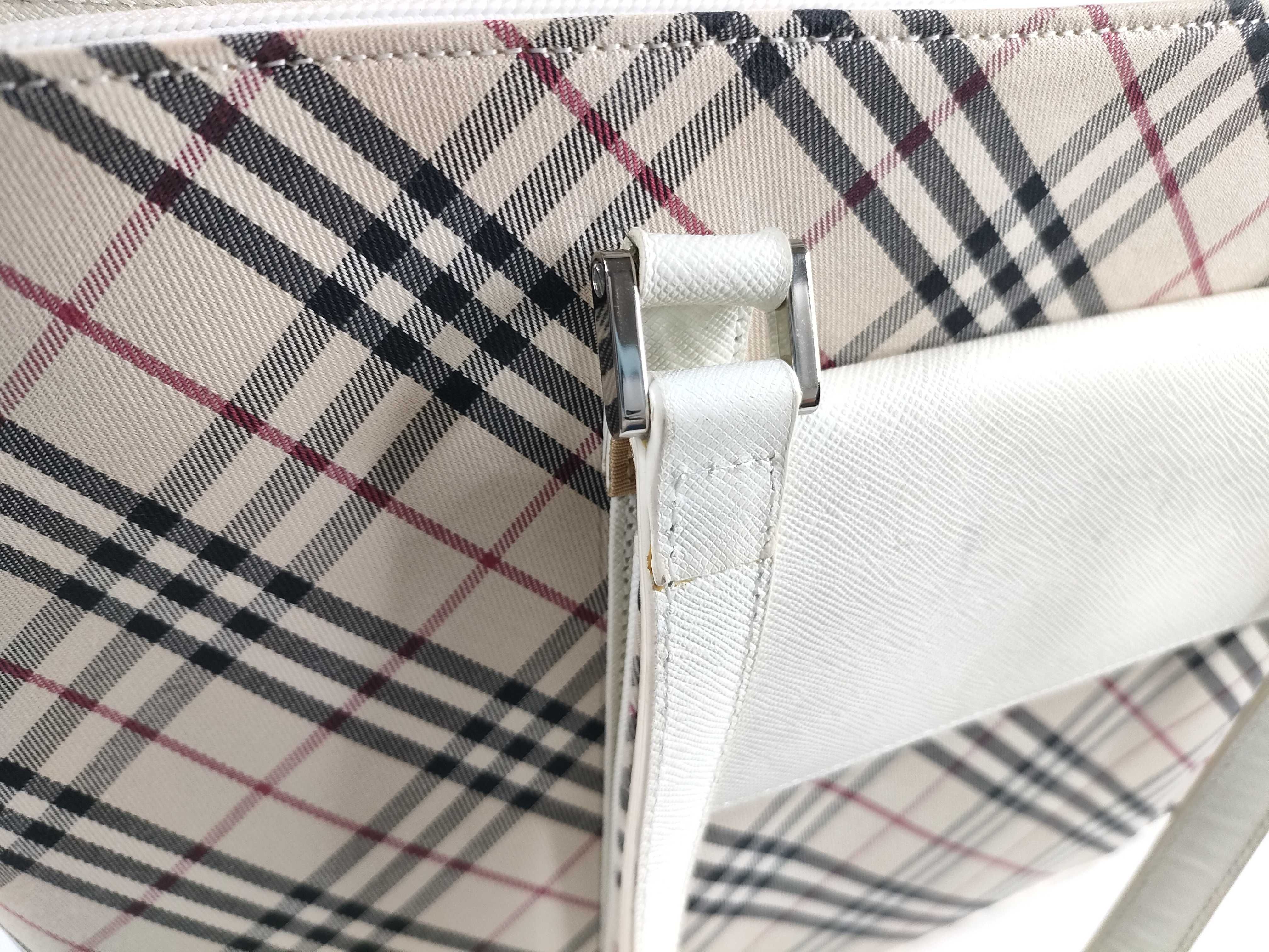 Tote Bag Beige White Tote Bag — view 9