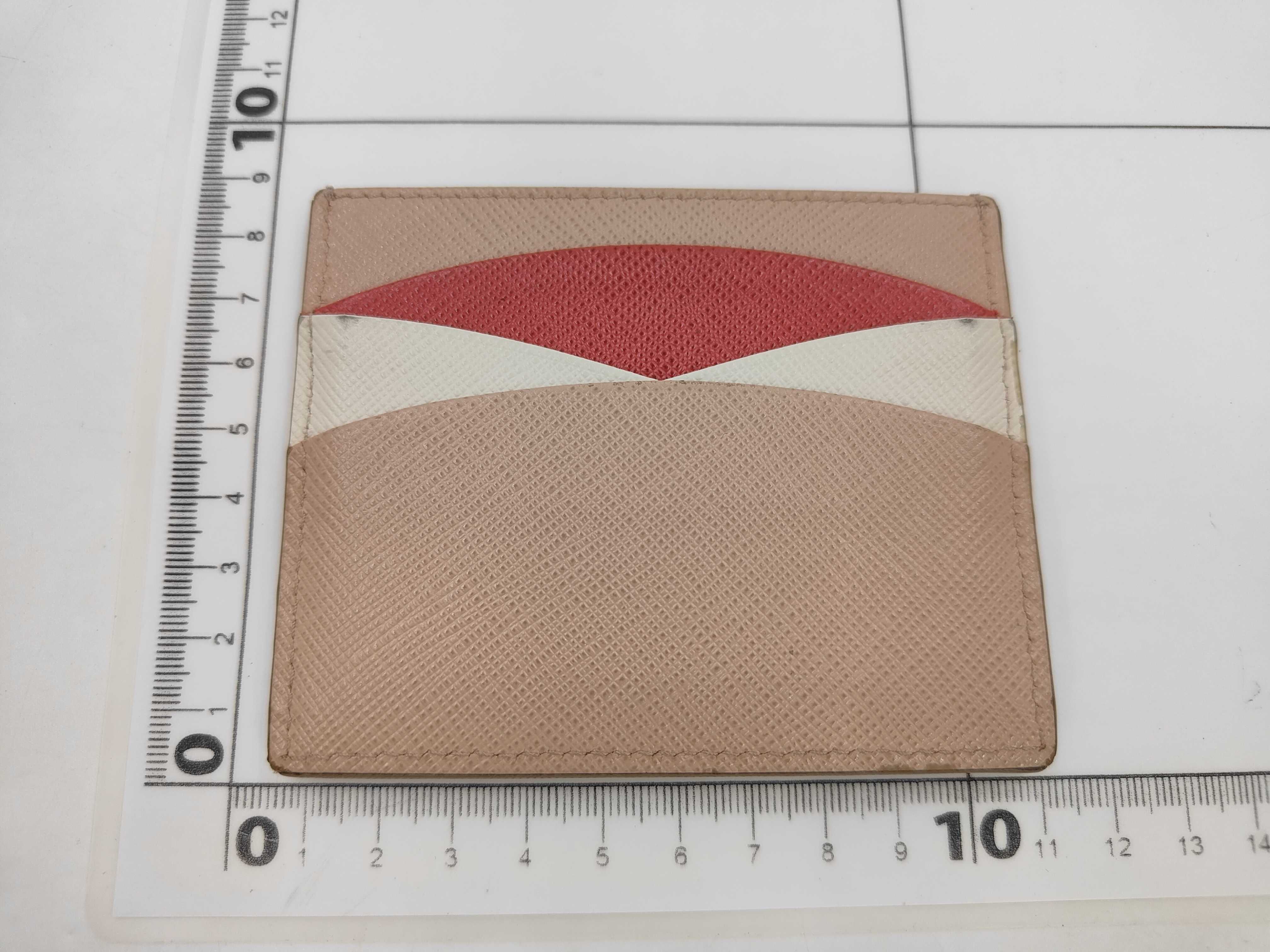 Saffiano Card Case/Pass Case MC025 (Card Case, Pass Case, Business Card Holder) — view 2