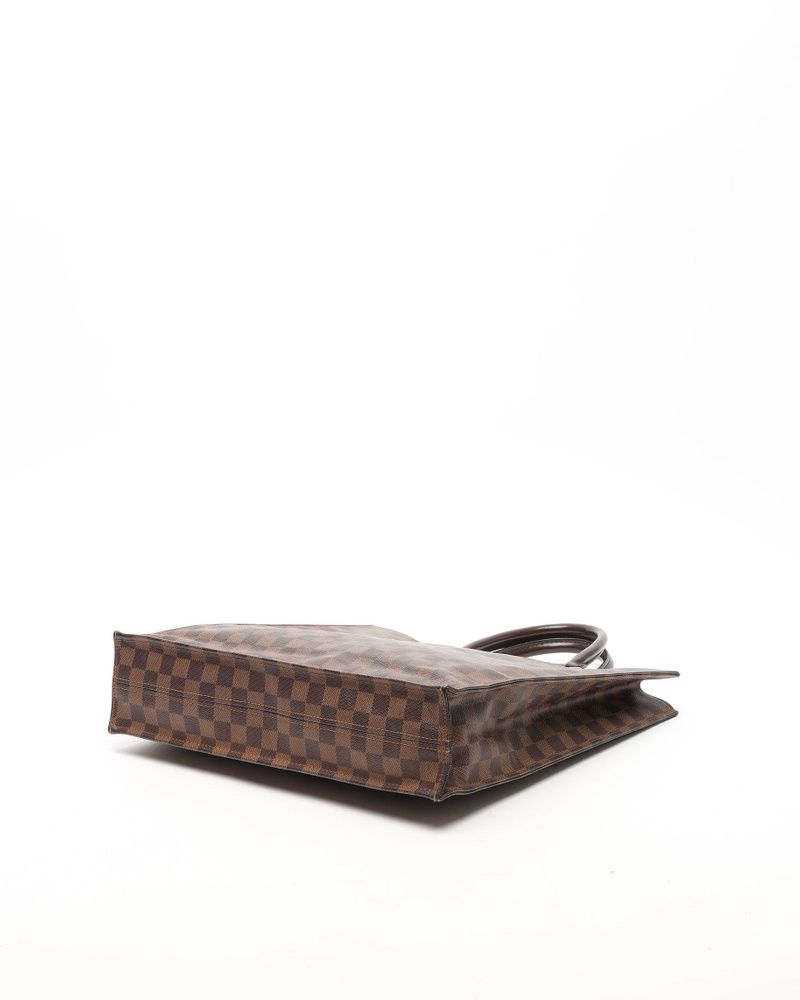 Damier Ebene Sac Plat Bag — view 5