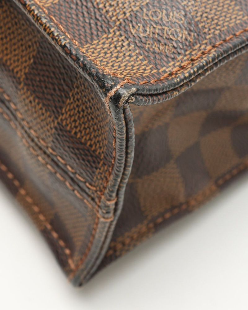 Damier Ebene Sac Plat Bag — view 8