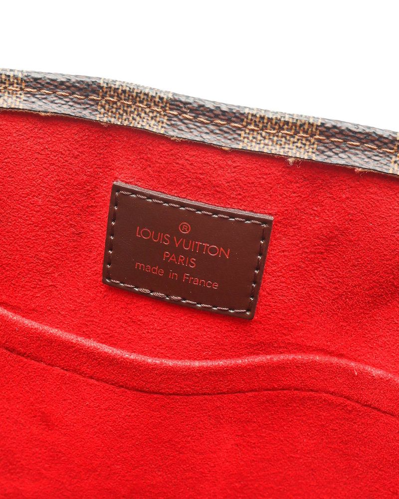 Damier Ebene Sac Plat Bag — view 9