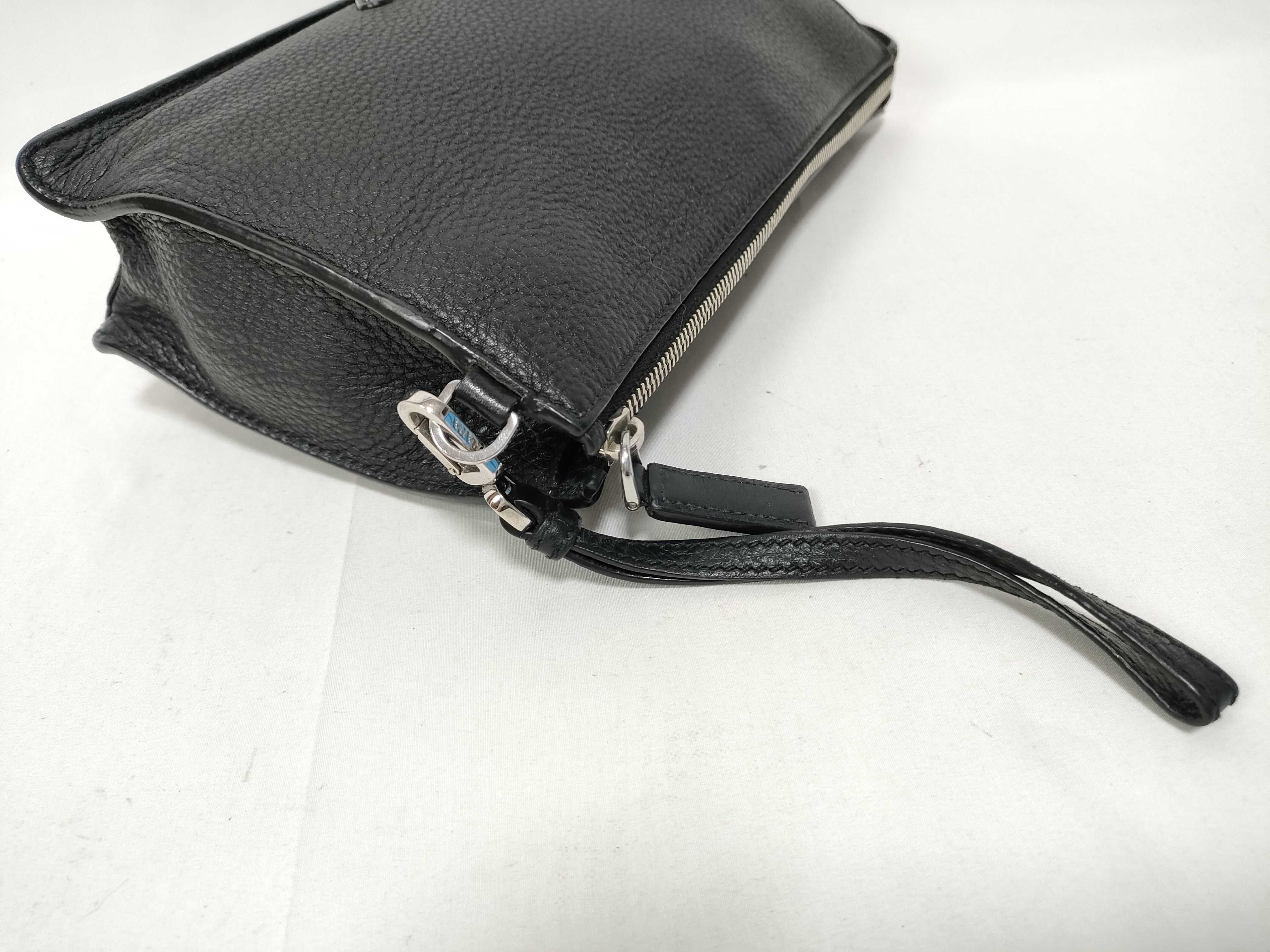 Leather Clutch Bag Black Clutch Bag — view 8