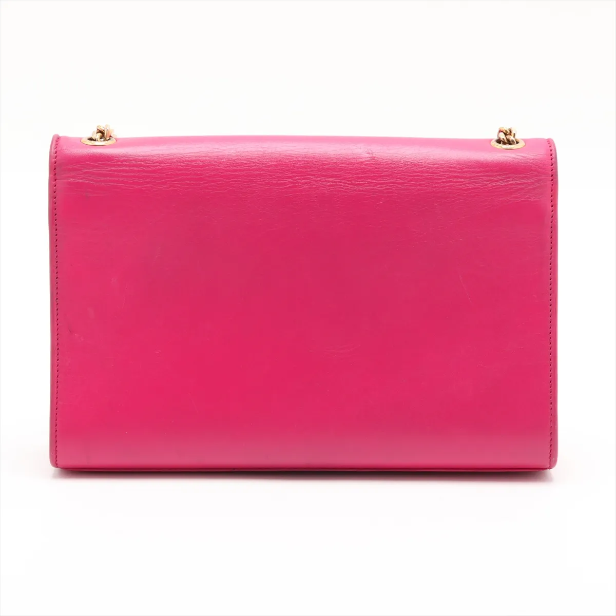 Classic Kate Leather Chain Shoulder Bag, Pink — view 2