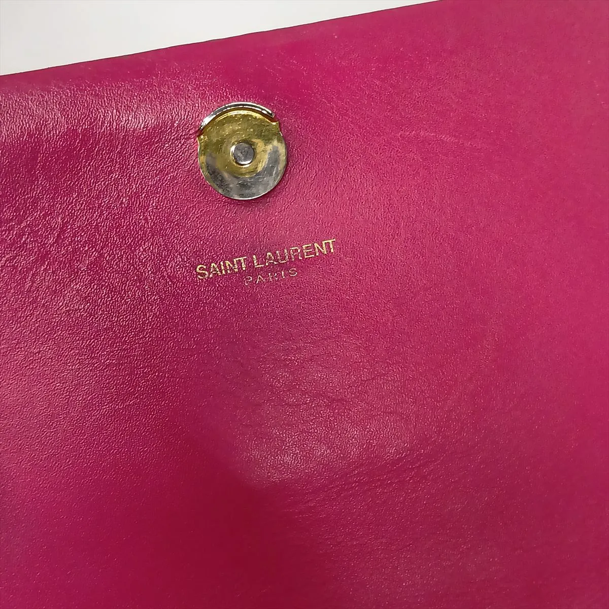 Classic Kate Leather Chain Shoulder Bag, Pink — view 9