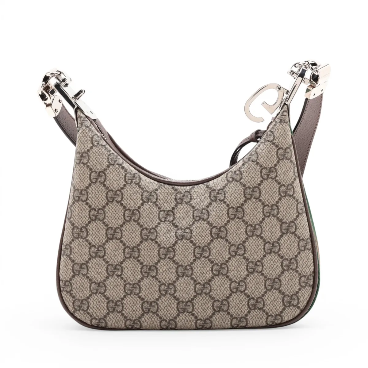 GG Supreme PVC x Leather 2-Way Shoulder Bag, Beige, 699409 — view 2