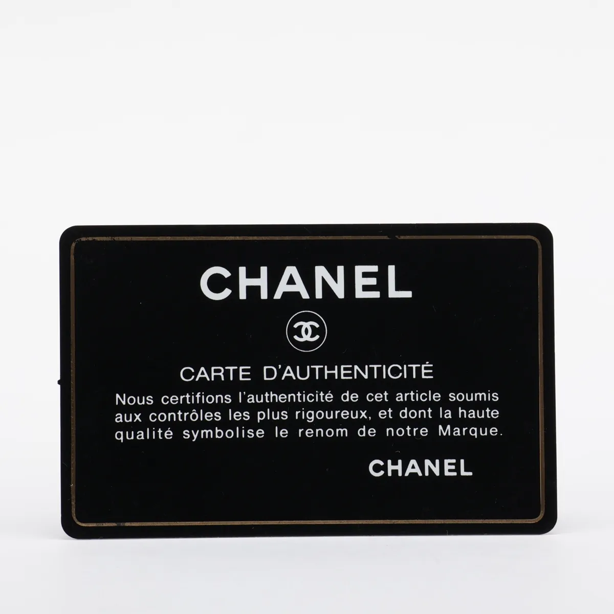 19 Lambskin Chain Shoulder Bag, Black with Gold Hardware, 28832332, Serial Number 28, AS1160 — view 12