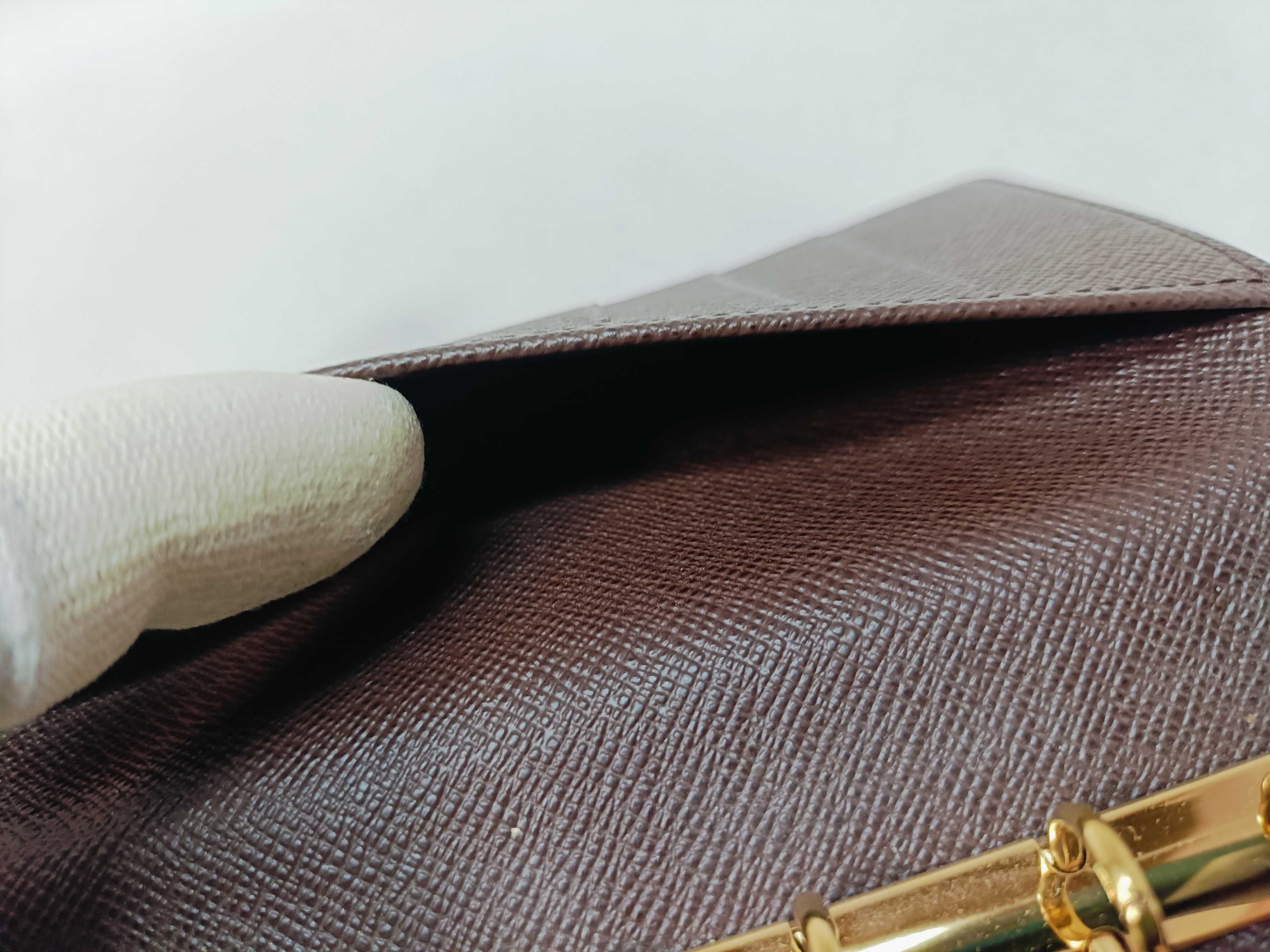 Damier Agenda PM / with initials, notebook cover — view 11