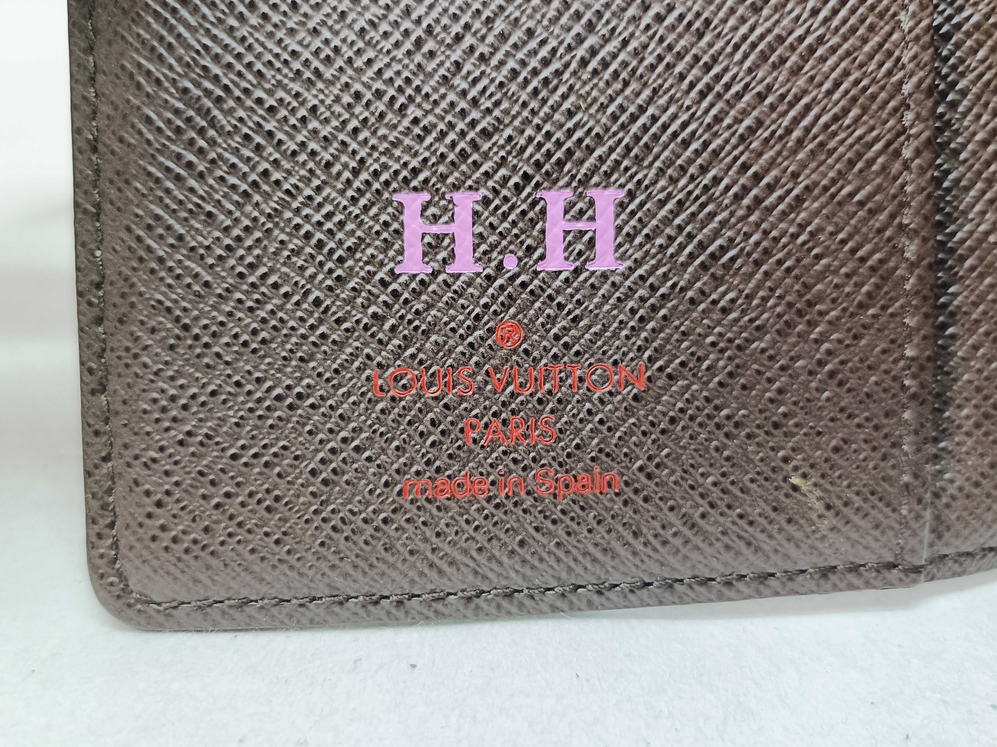 Damier Agenda PM / with initials, notebook cover — view 13