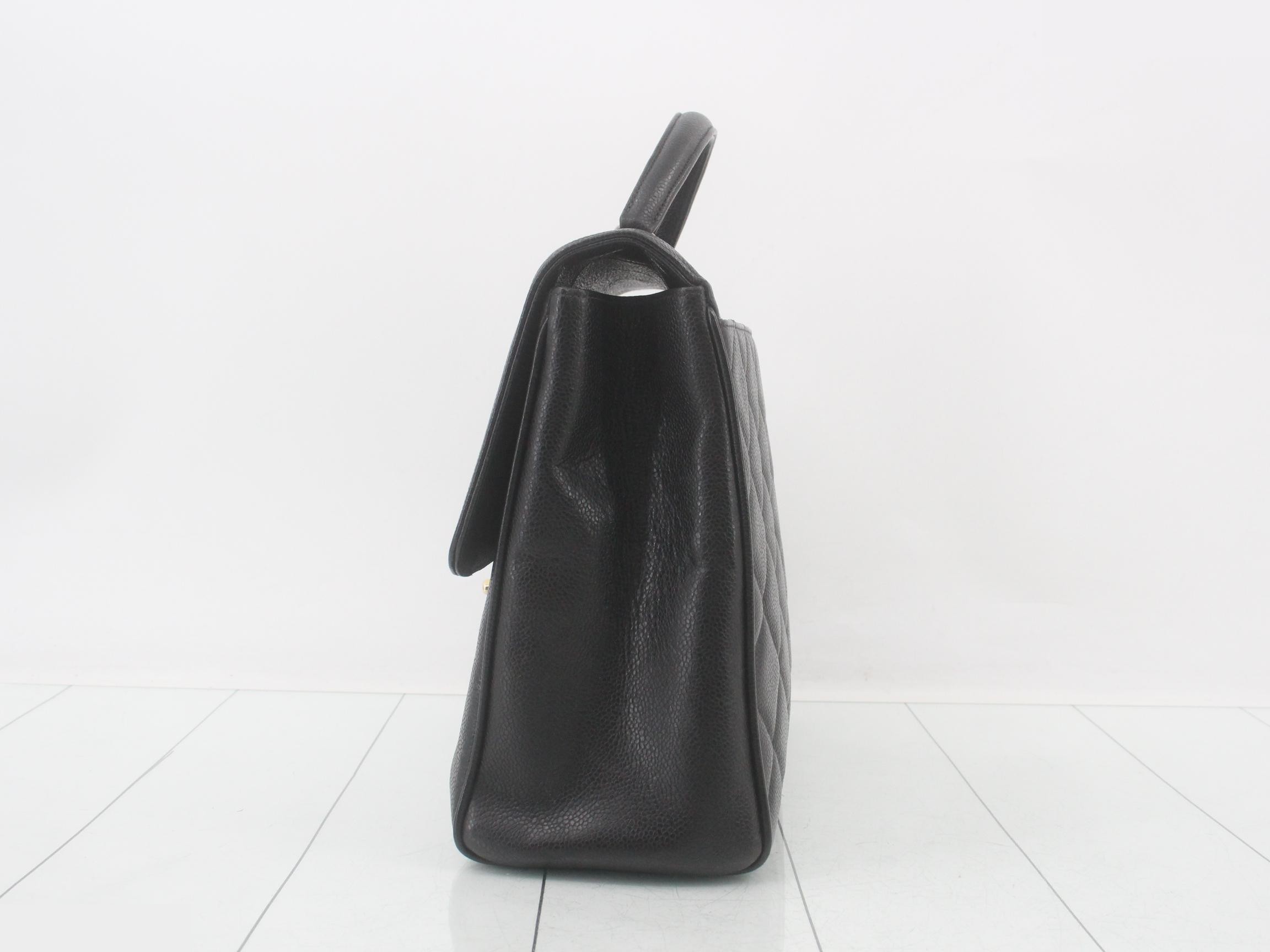 Caviar skin handbag — view 3