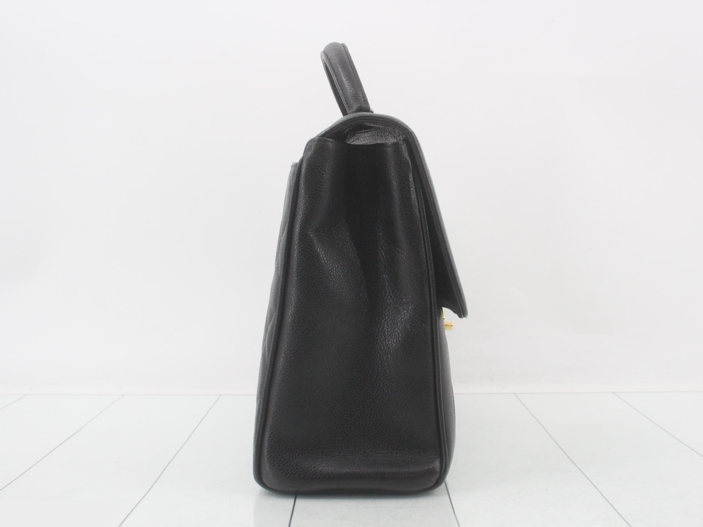 Caviar skin handbag — view 4