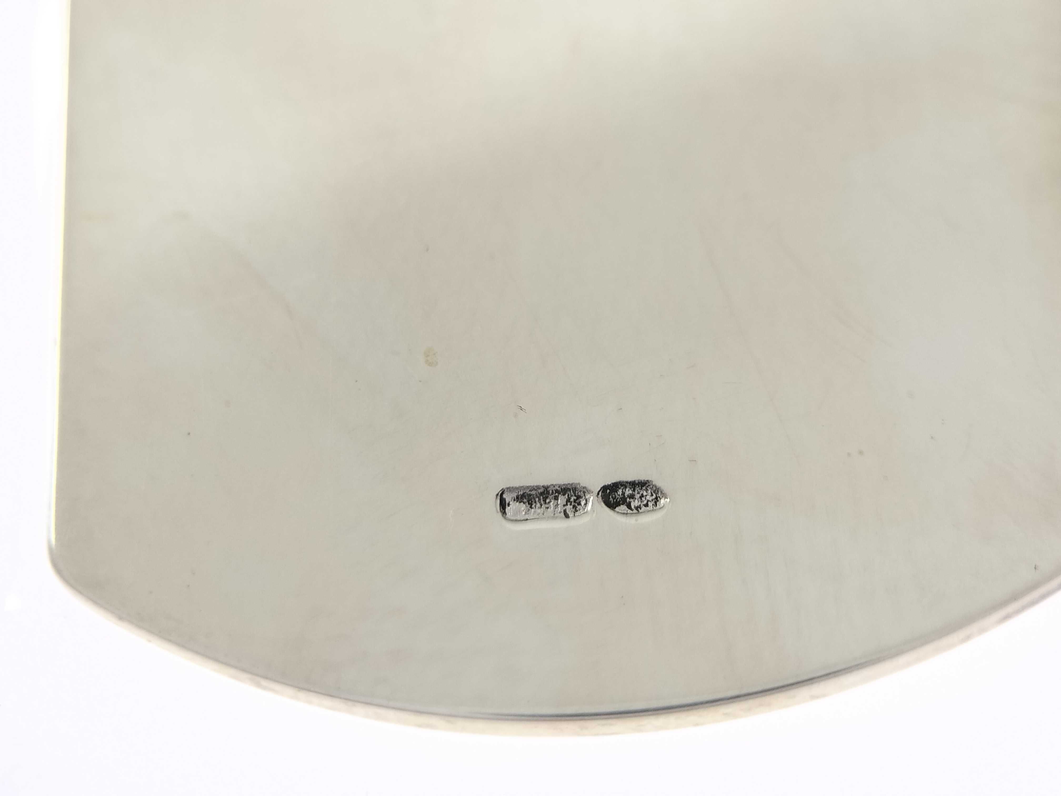 Dog Tag Plate Necklace, SV925, 53g (VO7868) — view 8