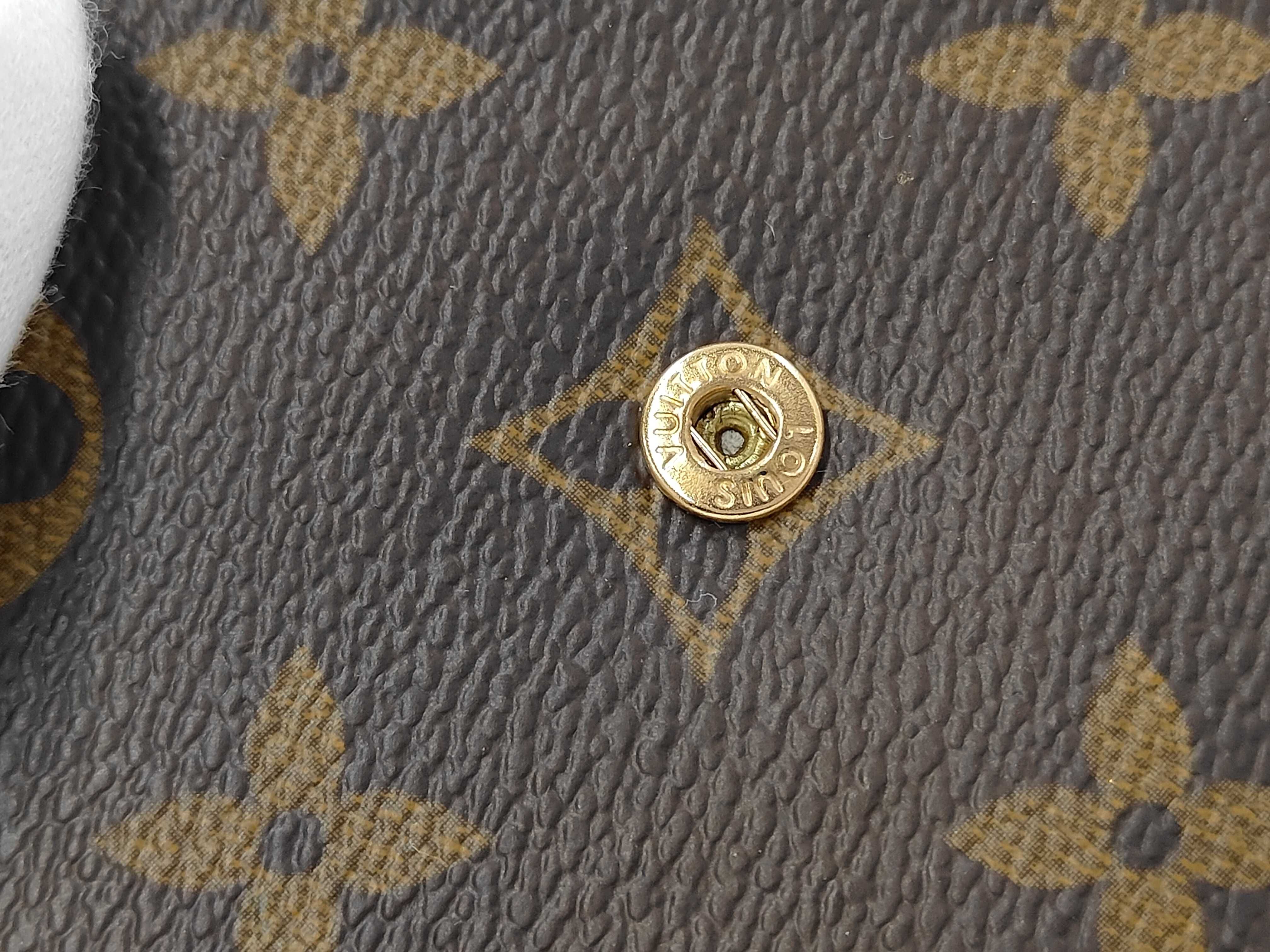 Monogram Louis Vuitton Monogram Compact Zip M61667/M1011 Box Wallet — view 4