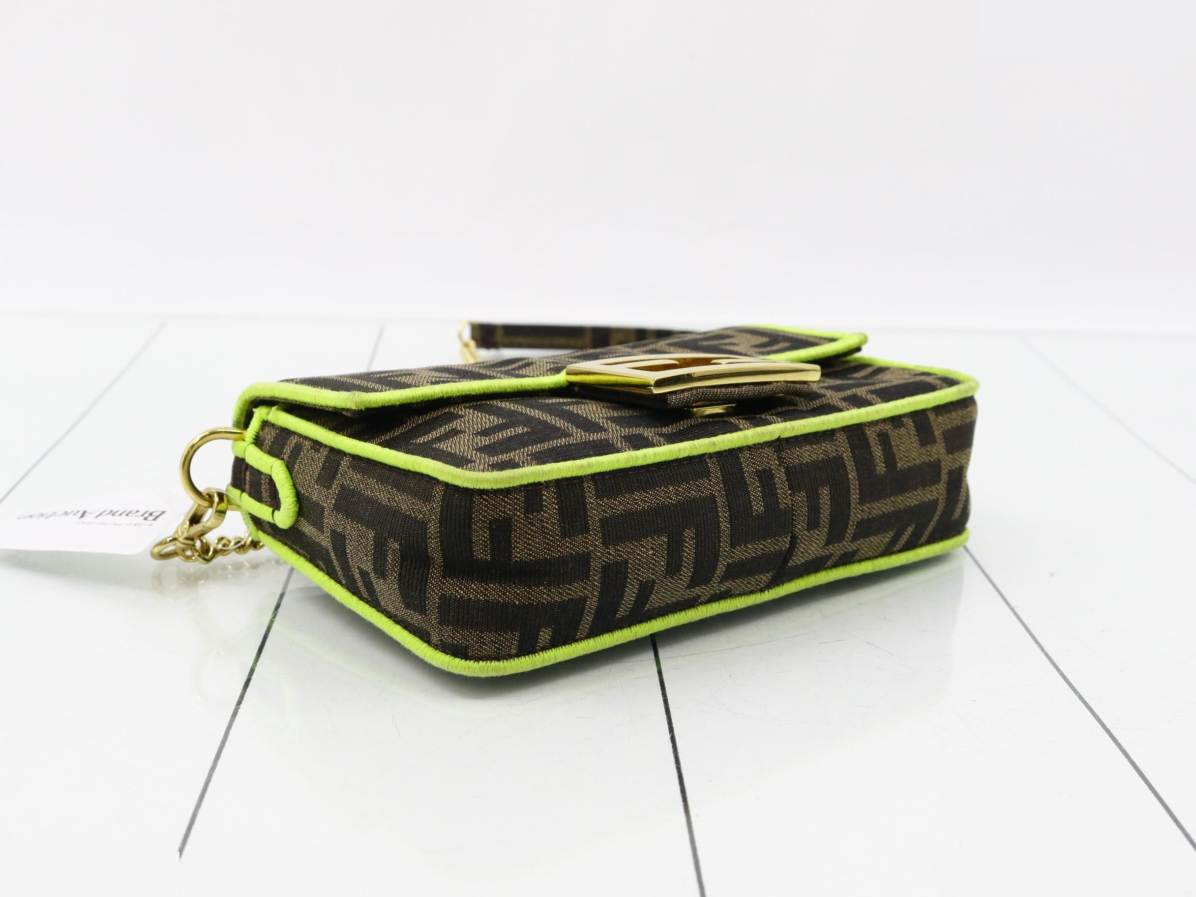 Bucket Zucca Canvas 2-Way Chain Shoulder Bag — view 5