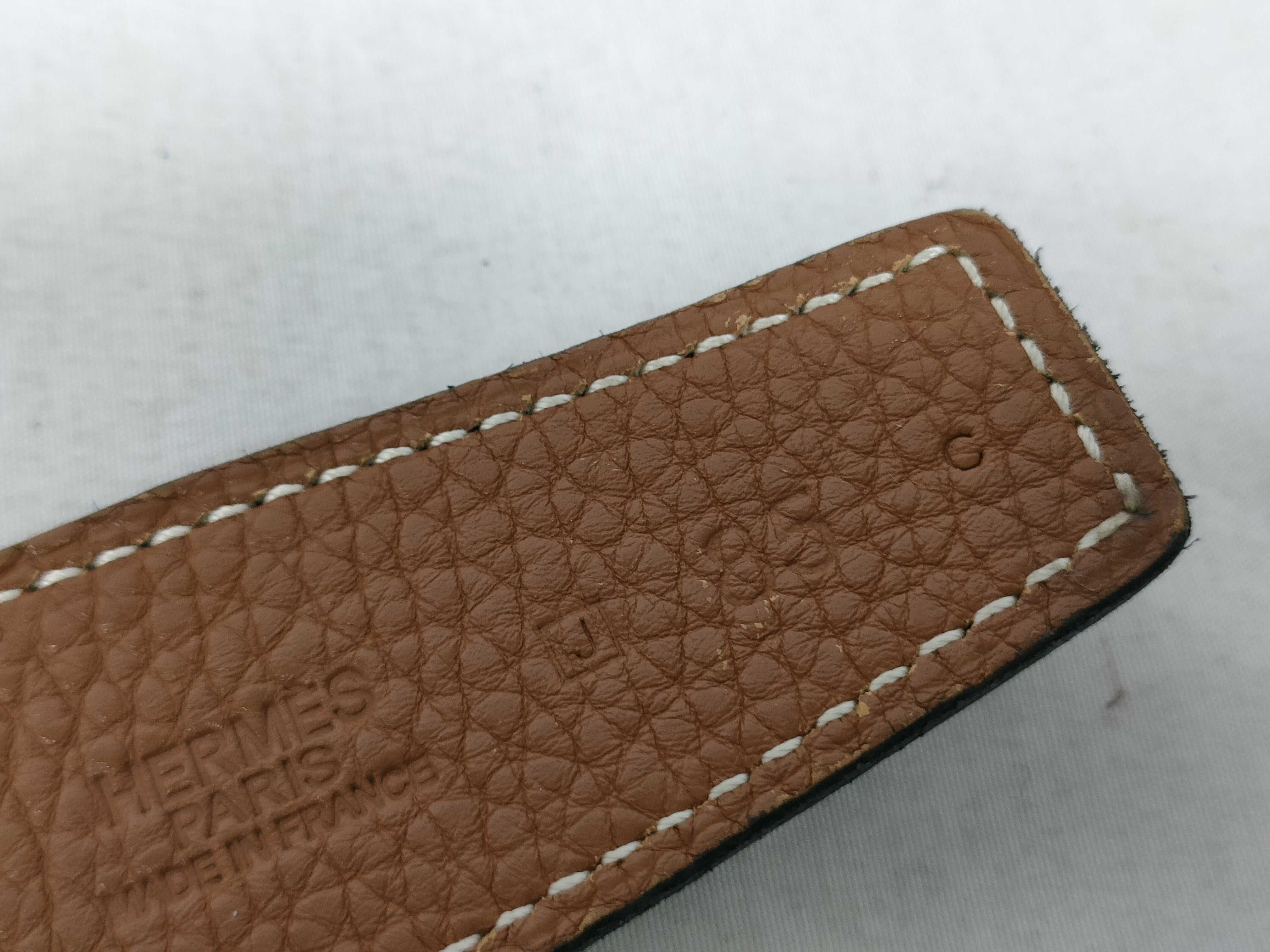 Constance H Belt 85 J Gold Hardware Belt — view 5