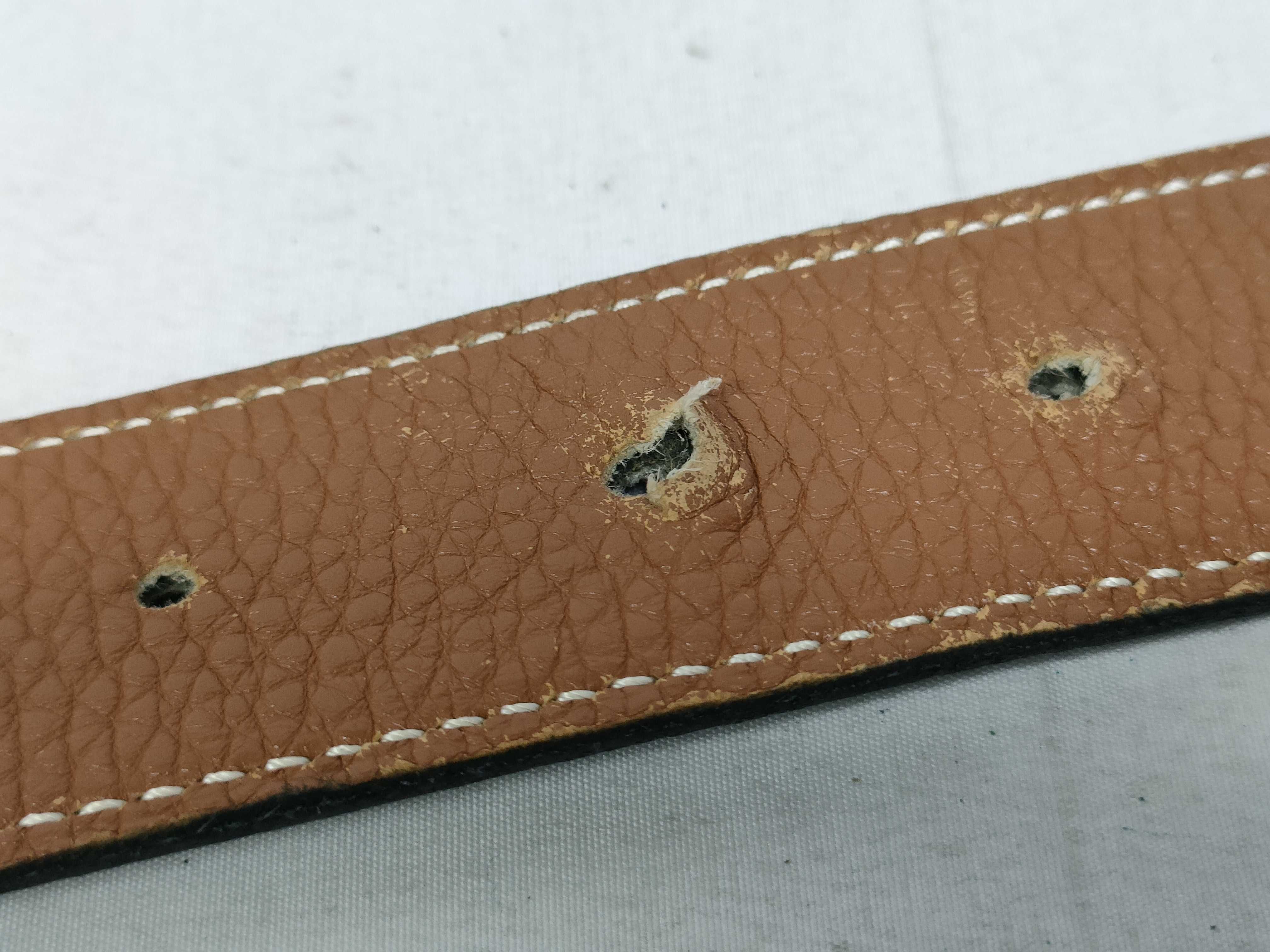 Constance H Belt 85 J Gold Hardware Belt — view 6