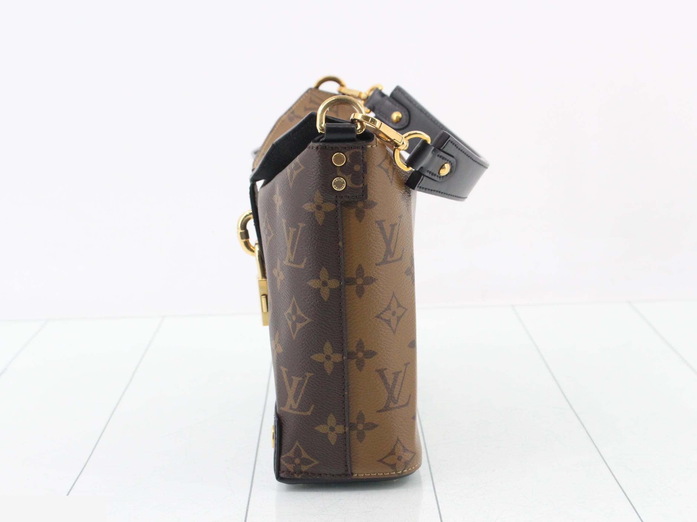 Monogram Reverse Bento Box PM 2-Way Handbag — view 3