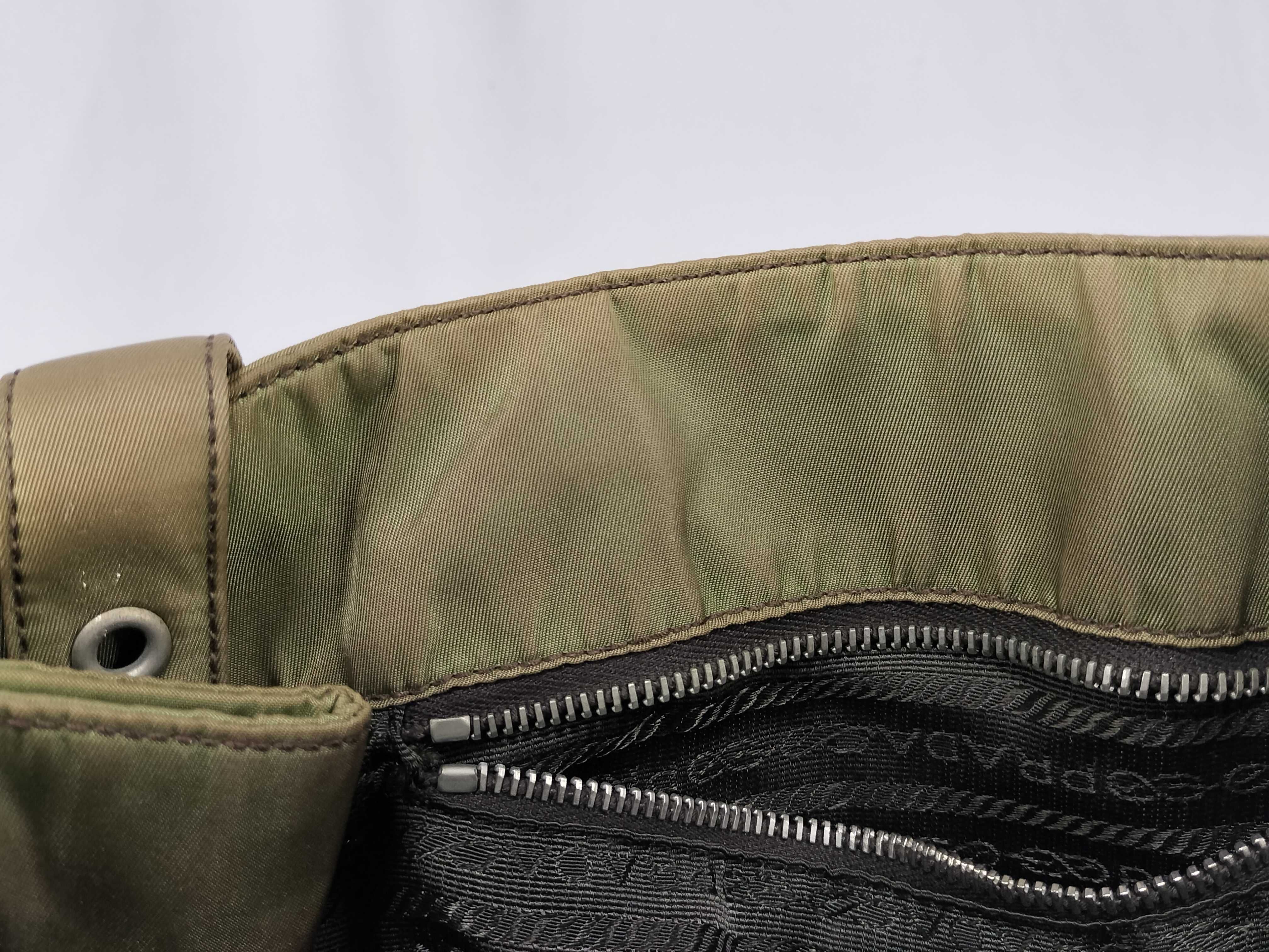 Nylon Tote Bag, Khaki Tote Bag — view 12