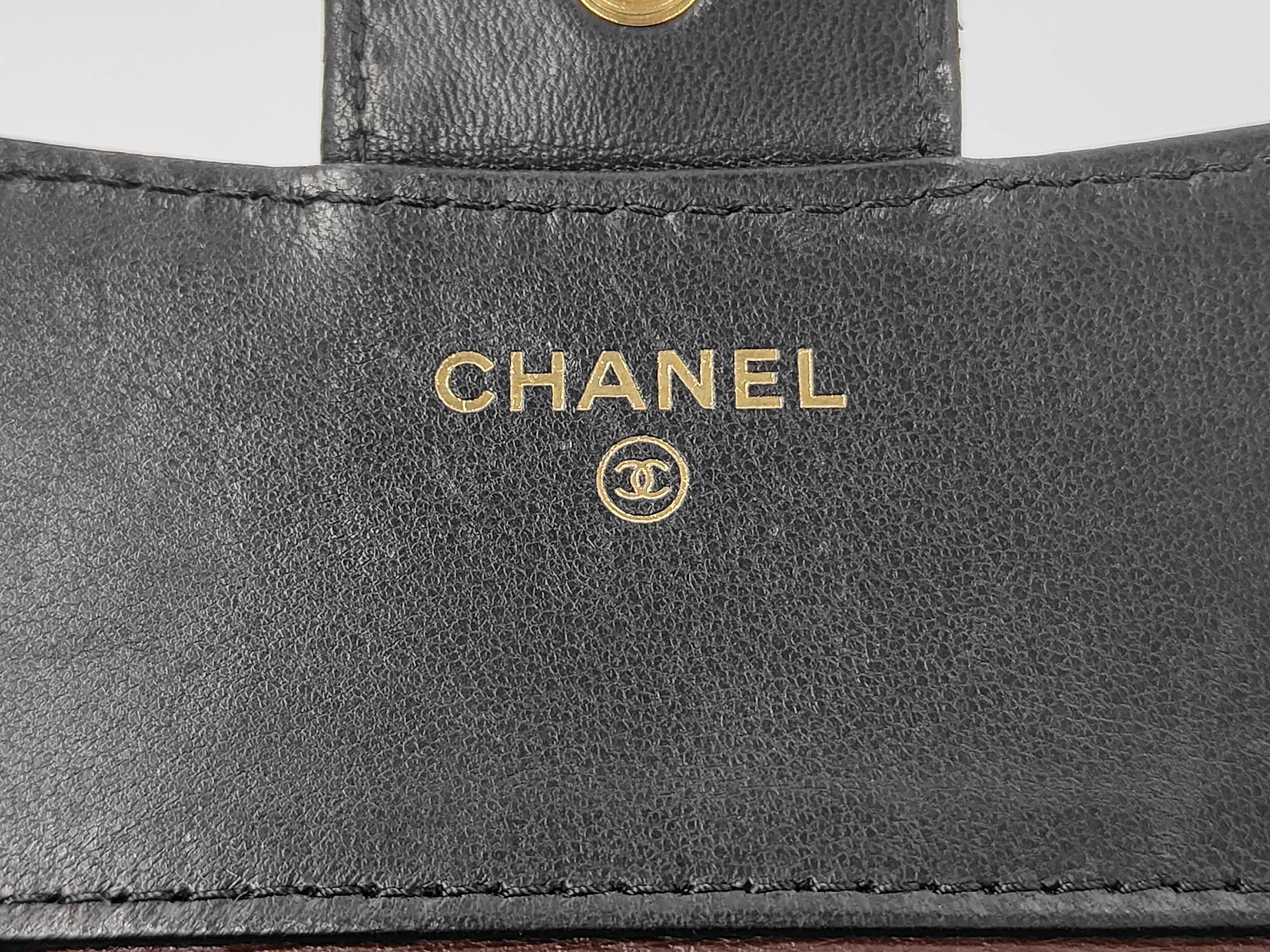 Matelassé Wallet, Black — view 4
