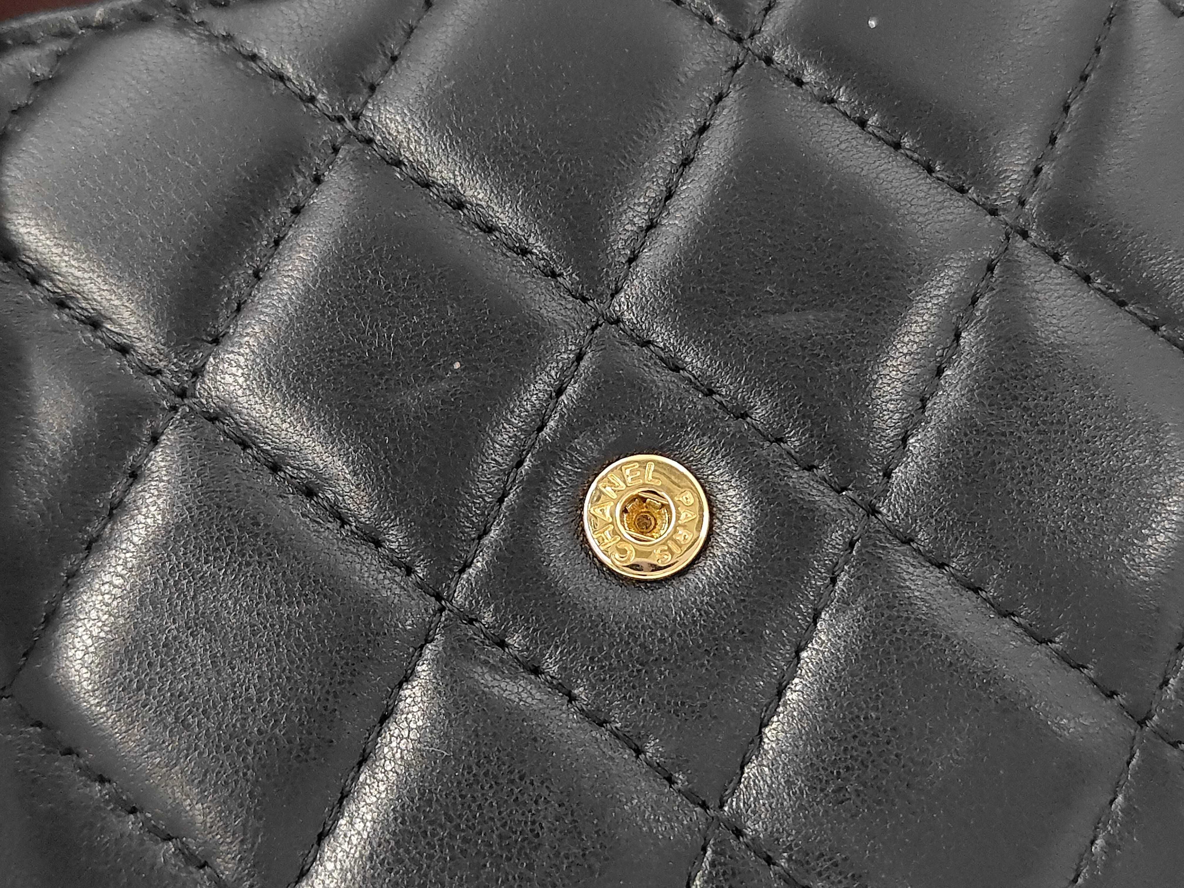 Matelassé Wallet, Black — view 5