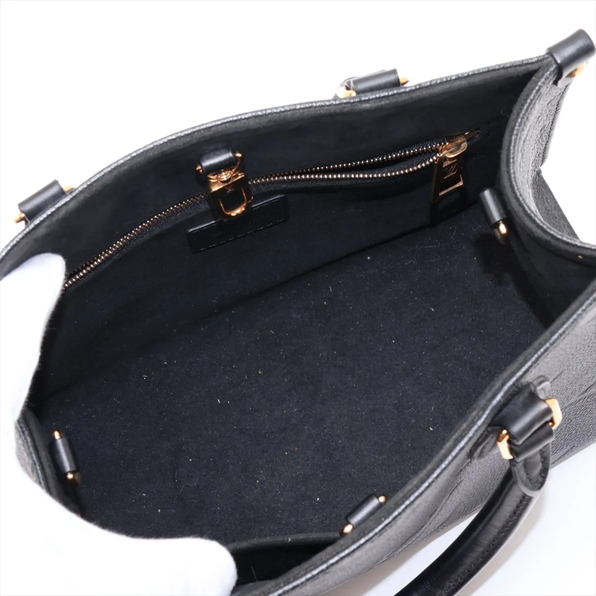 Monogram Empreinte OnTheGo PM M45653 Black (RFID detected) — view 8