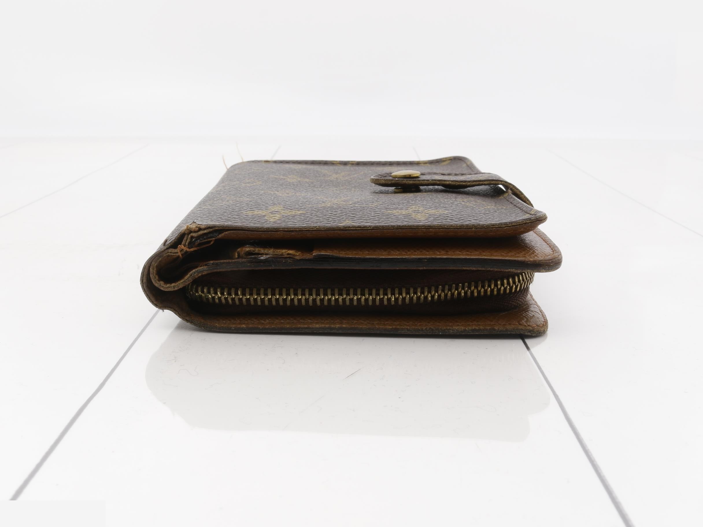 Monogram Portefeuille Papier Zip Bi-fold Wallet — view 3