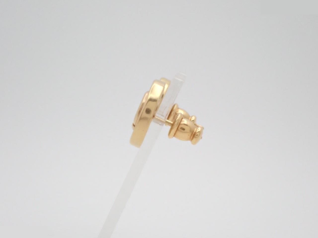 Gold earrings — view 3