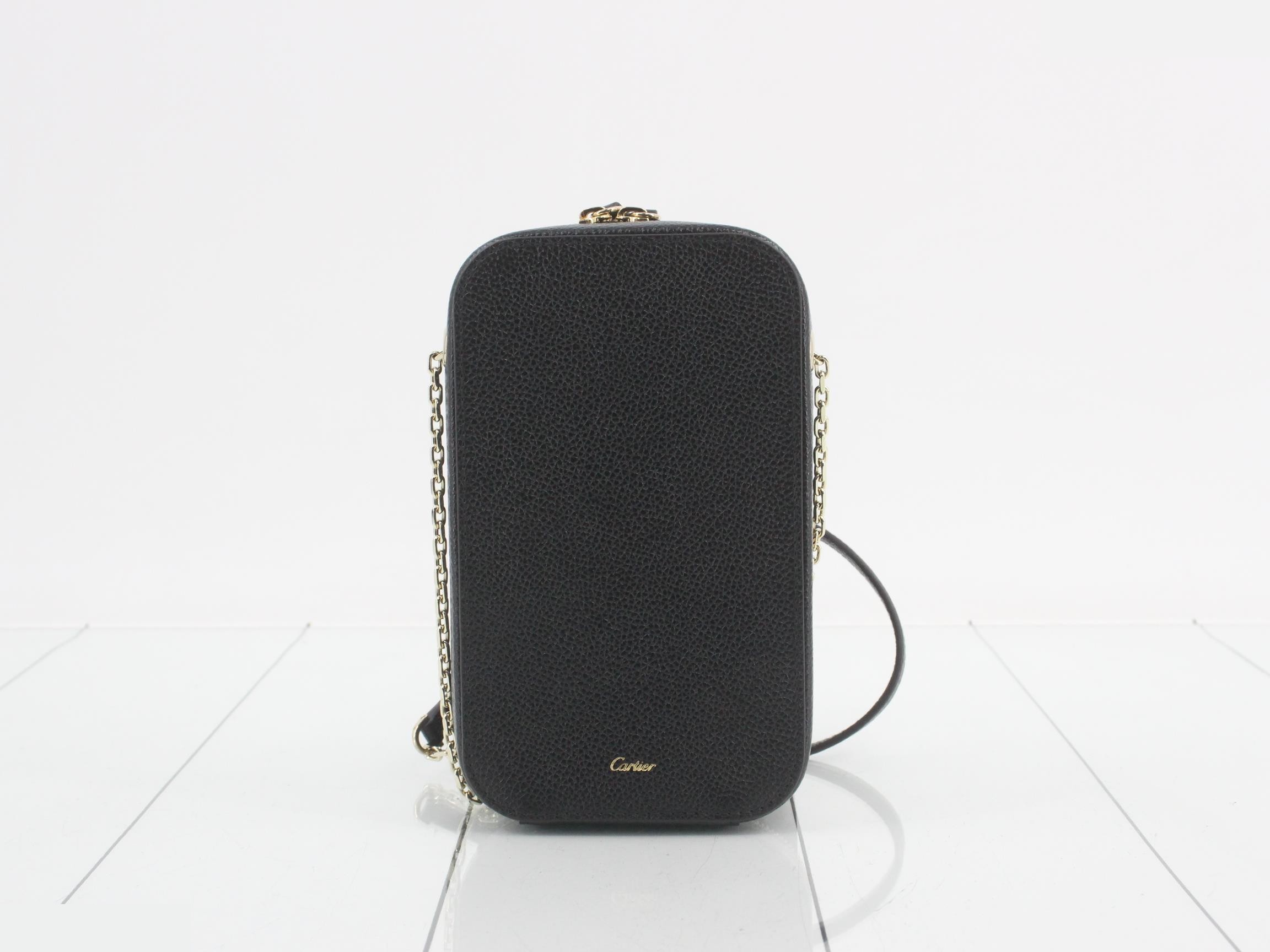 Panthère de Cartier smartphone case and shoulder bag — view 2