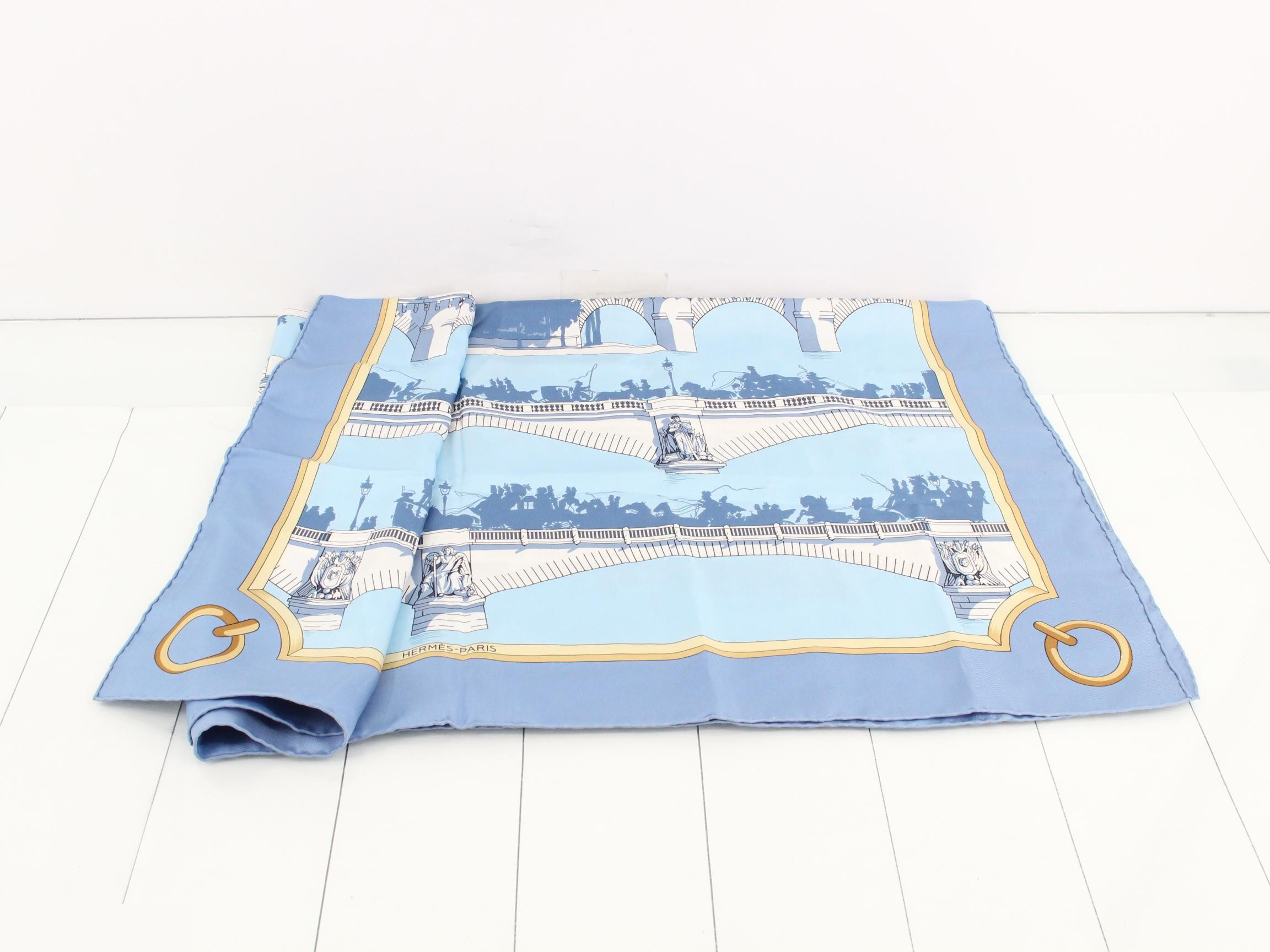 Carré Paris Bridge Large Scarf — view 3