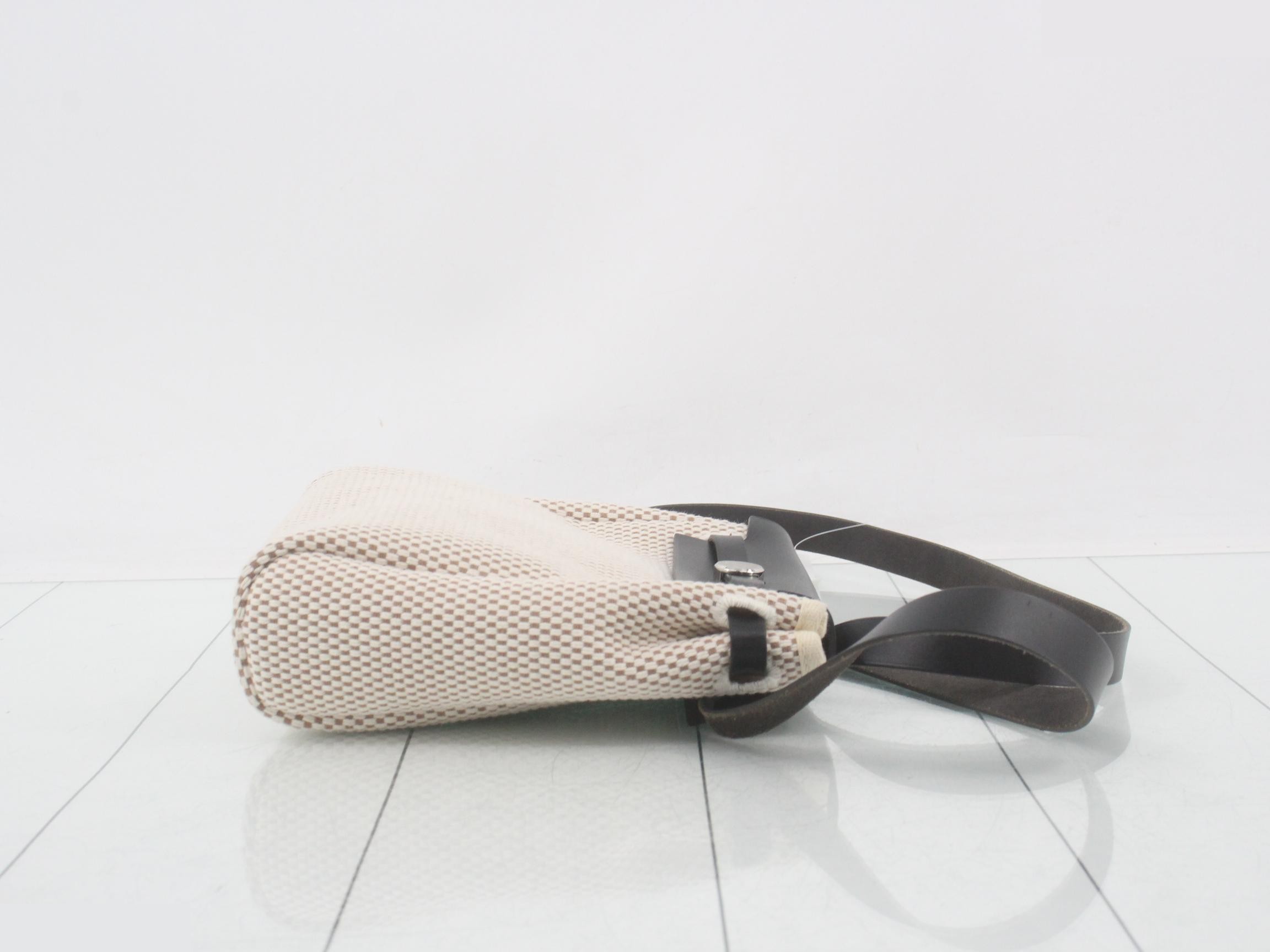 Herbag TPM Beige x Black Toile GM x Toile Officier H stamp — view 3