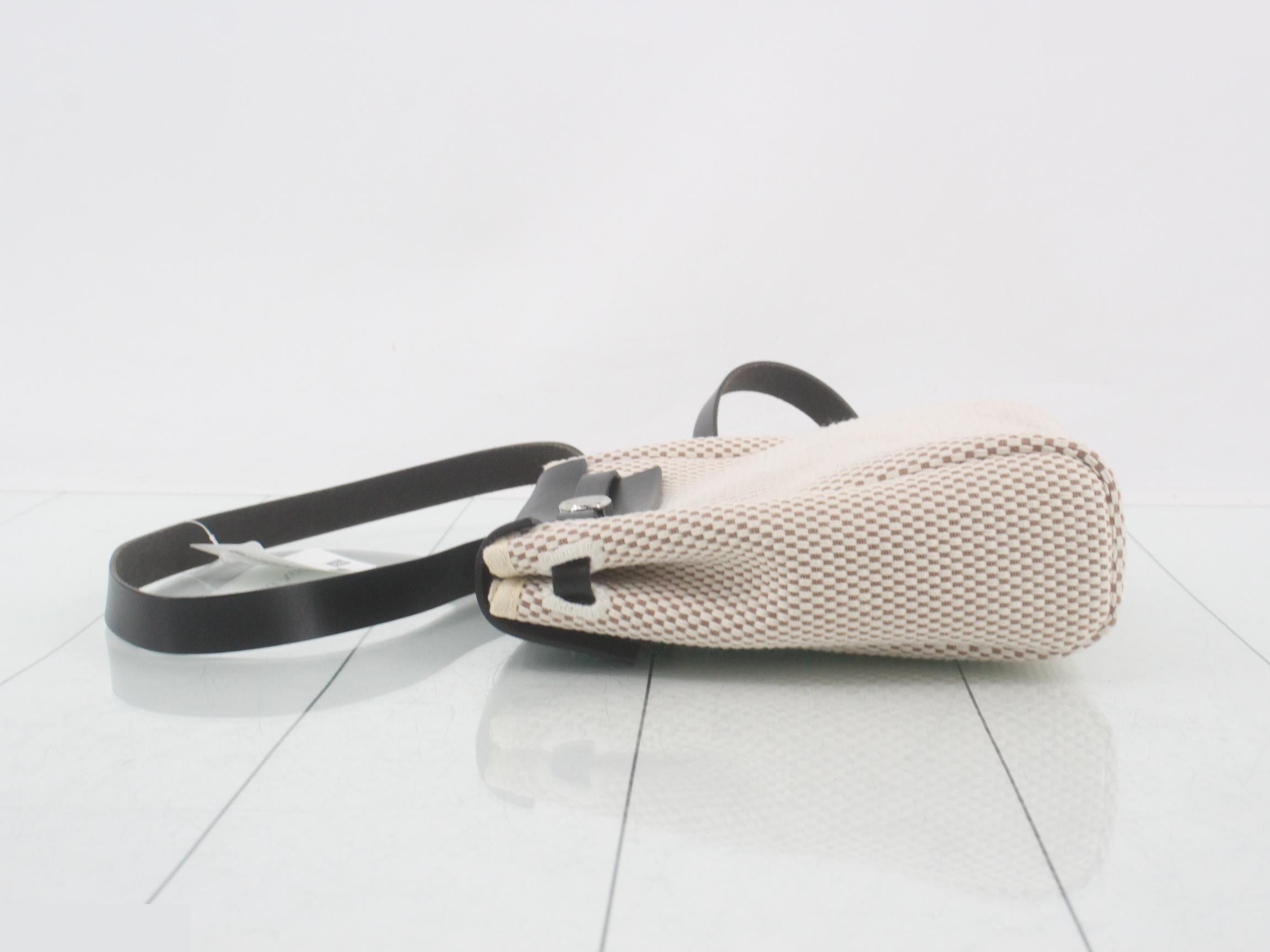 Herbag TPM Beige x Black Toile GM x Toile Officier H stamp — view 4