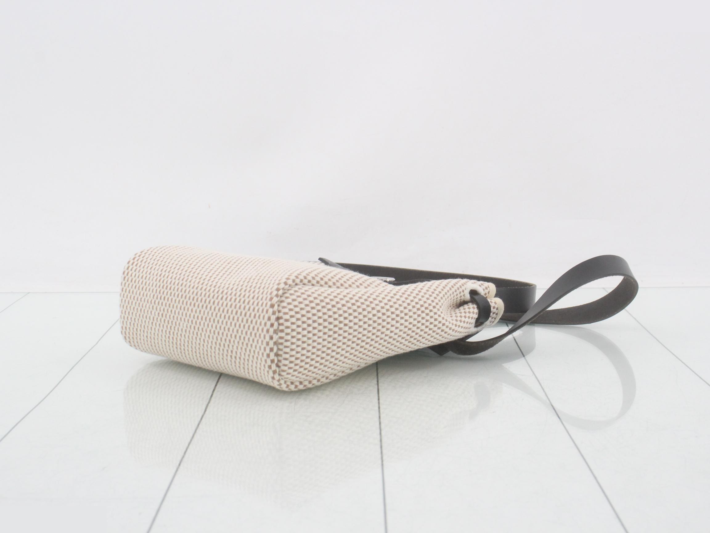 Herbag TPM Beige x Black Toile GM x Toile Officier H stamp — view 6