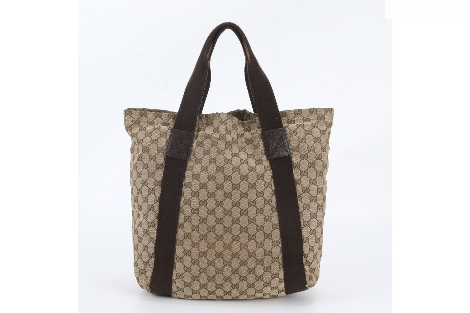GG Canvas 189669 Leather Tote Bag — view 3