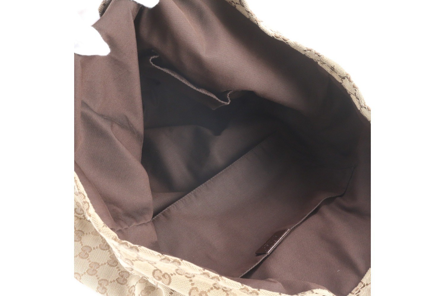 GG Canvas 189669 Leather Tote Bag — view 7