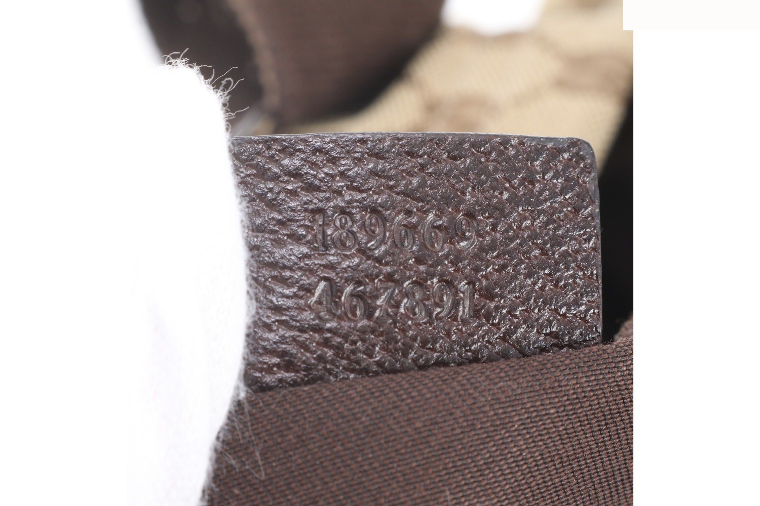 GG Canvas 189669 Leather Tote Bag — view 9