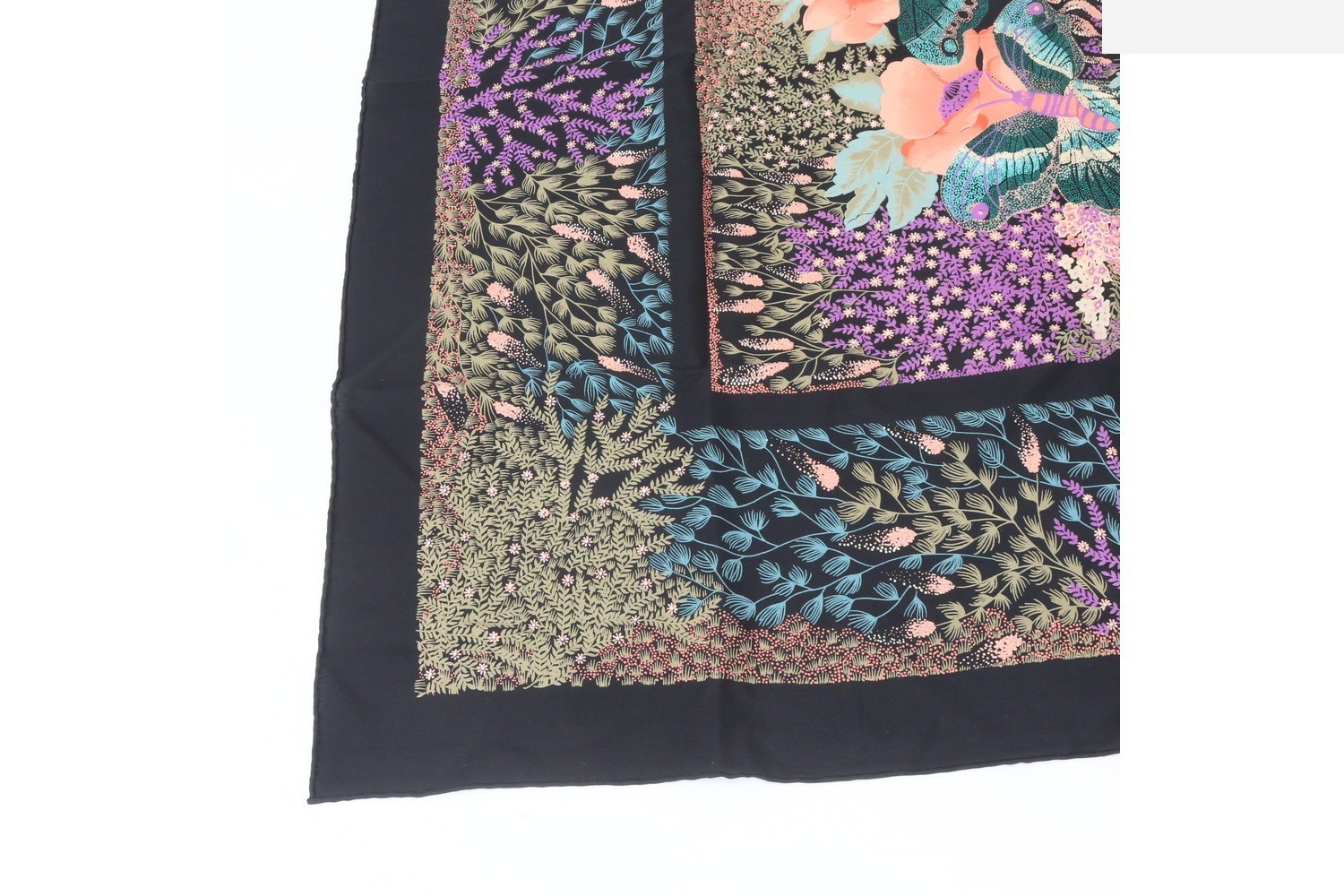 100% Silk Scarf with Tag — view 4