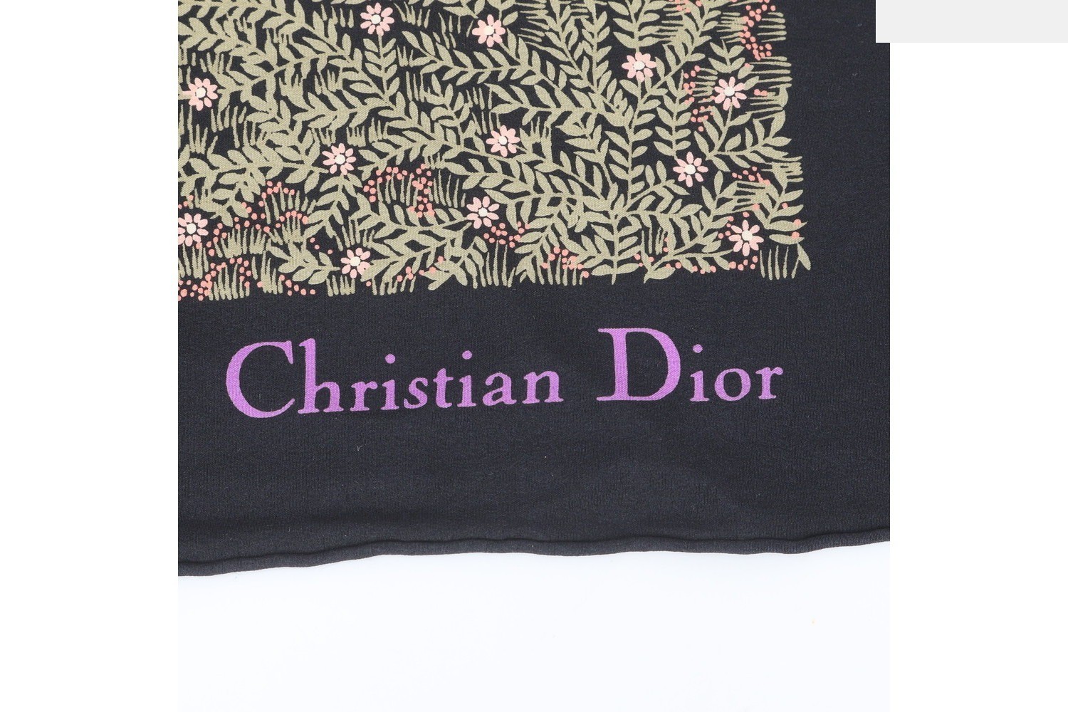 100% Silk Scarf with Tag — view 6