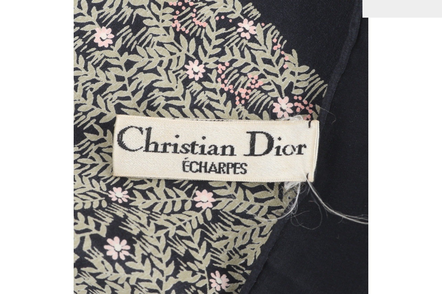 100% Silk Scarf with Tag — view 7
