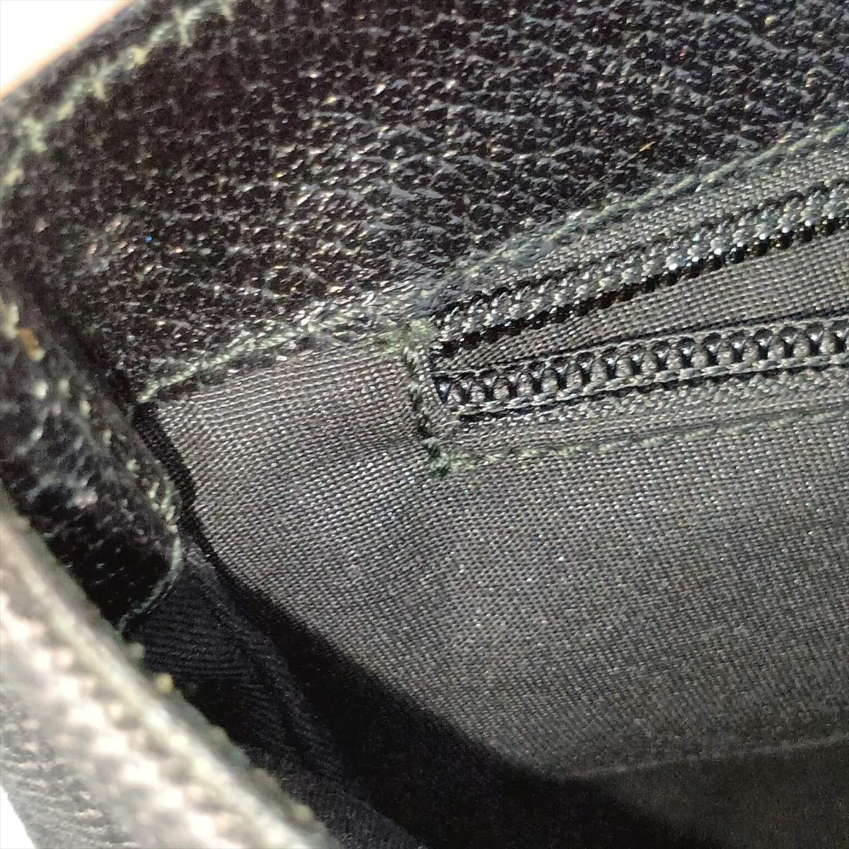 GG Canvas x Leather Tote Bag Black 272347 Outlet — view 14