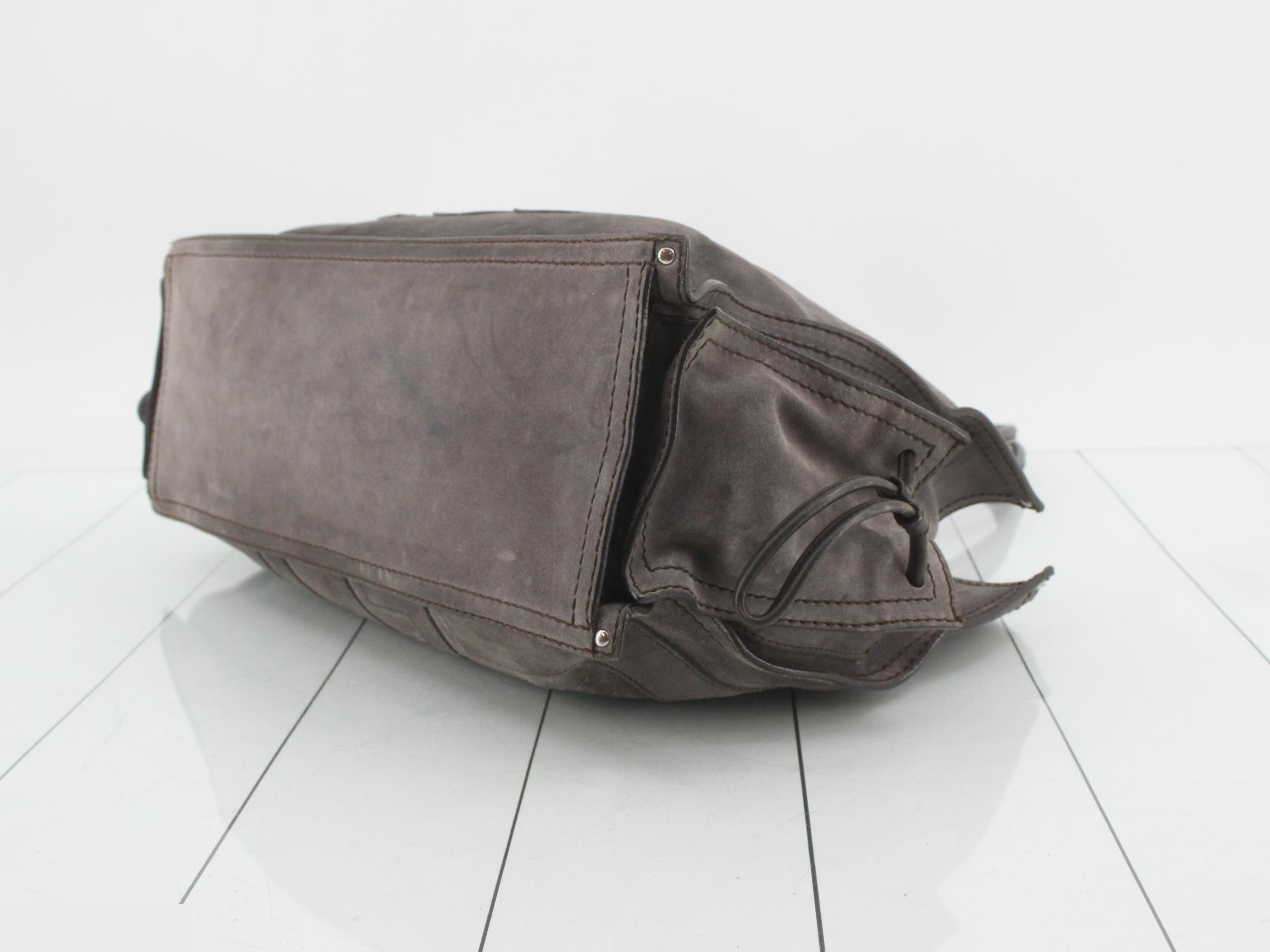 Suede shopper tote bag — view 6