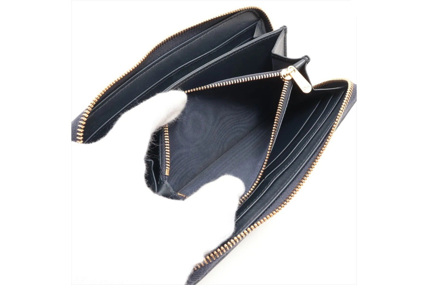 Oblique 30 Montaigne Leather Long Wallet — view 7