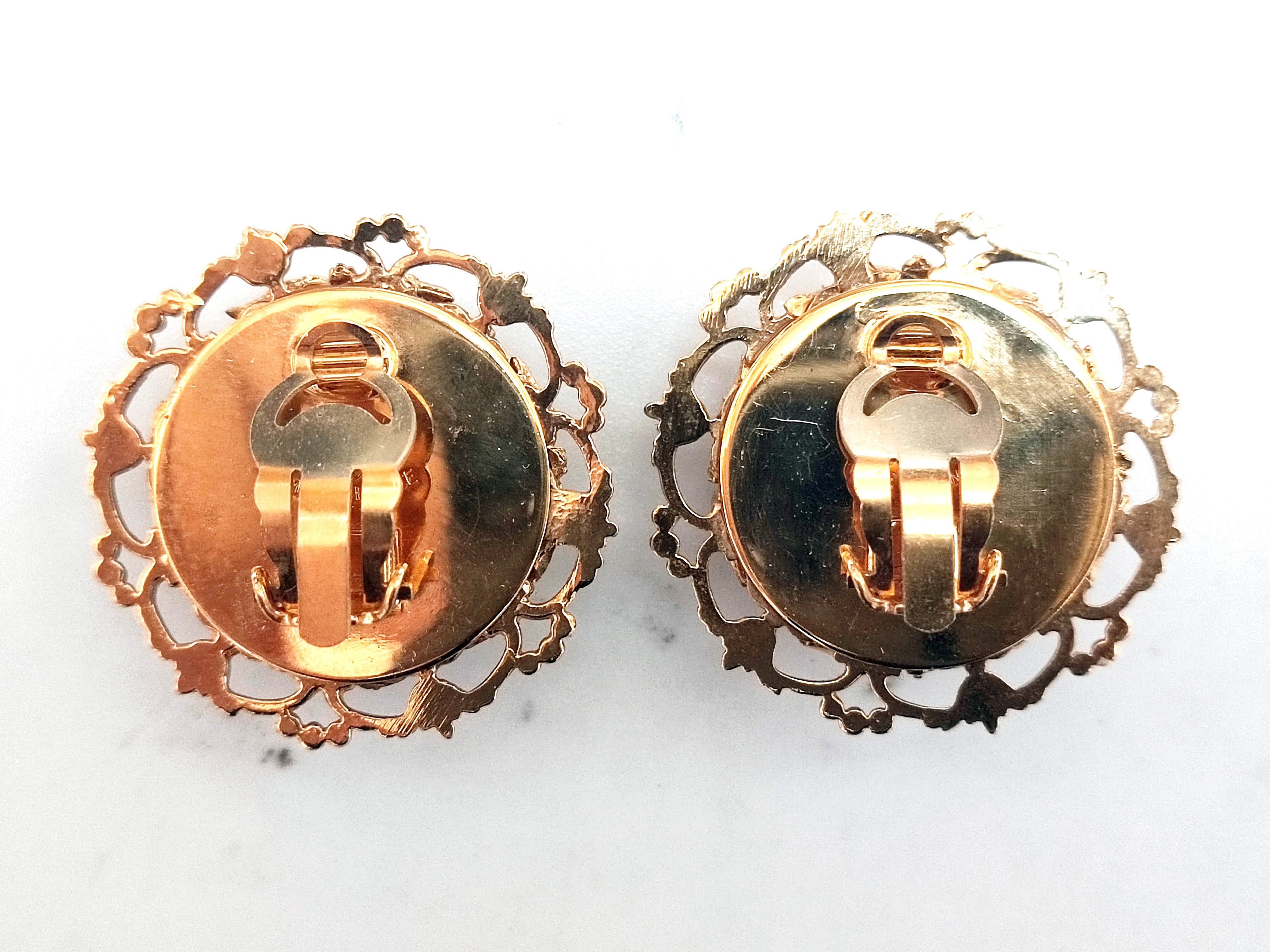 Coco Mark Faux Pearl Earrings (Size 2 & 8) — view 3